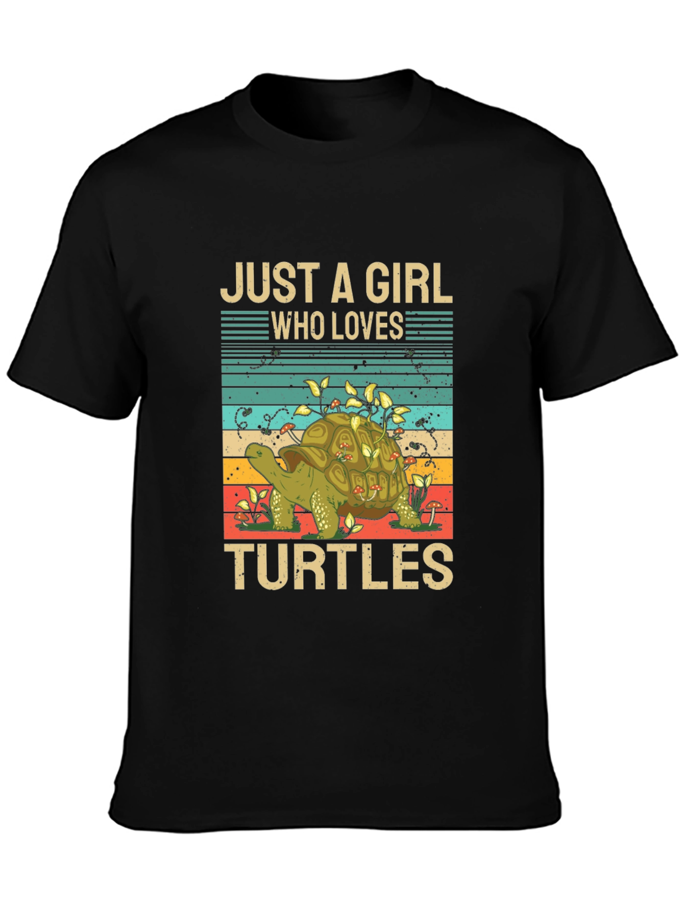 Just a Girl Who Loves Turtles T-Shirt