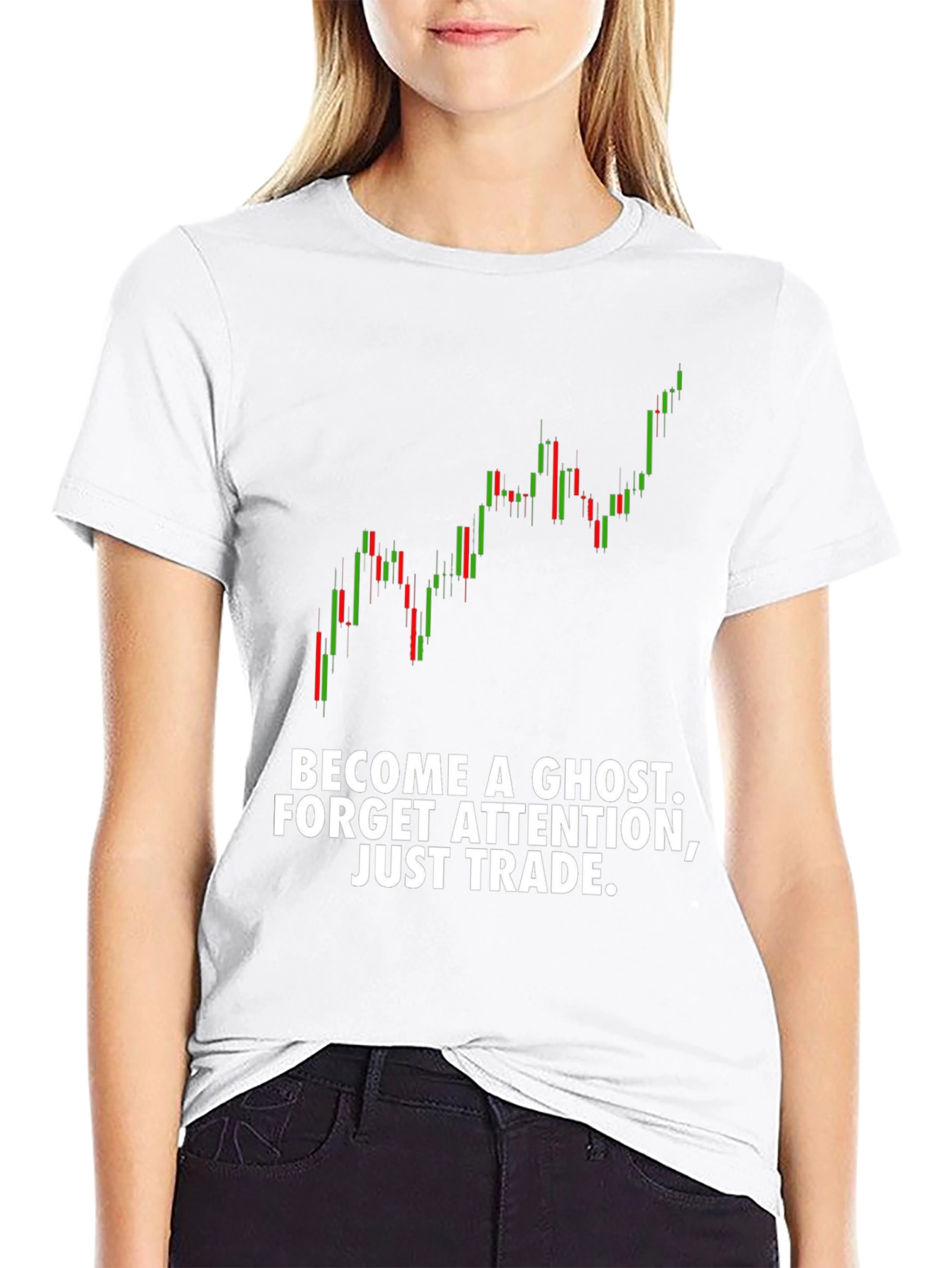 Traders T-Shirt - Become a Ghost Just Trade