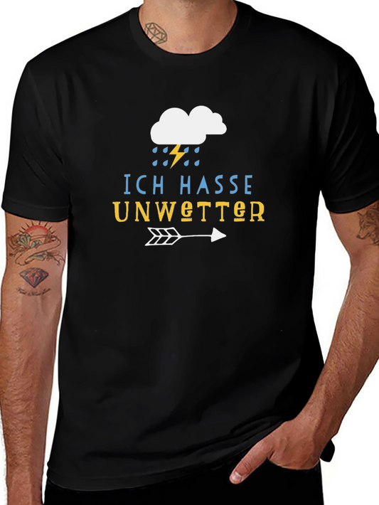 Ich Hasse Unwetter Graphic T-Shirt