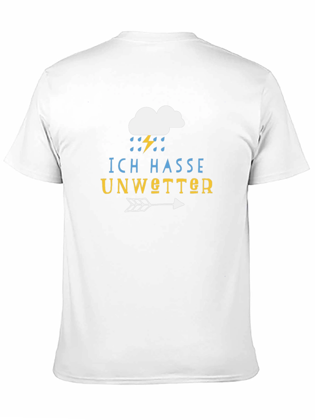 Ich Hasse Unwetter Graphic T-Shirt
