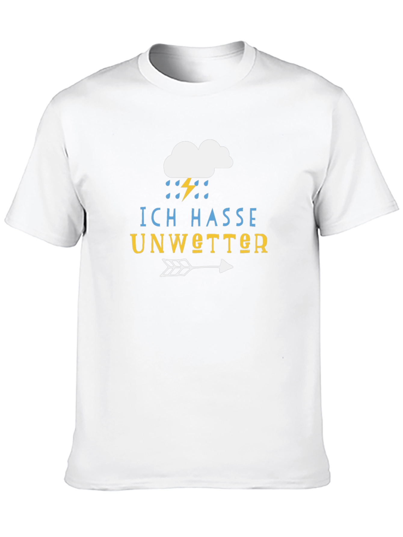 Ich Hasse Unwetter Graphic T-Shirt
