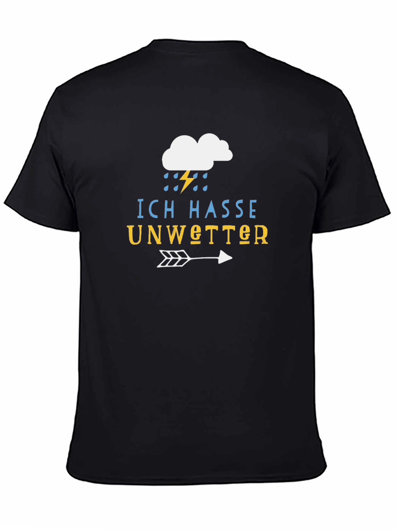Ich Hasse Unwetter Graphic T-Shirt
