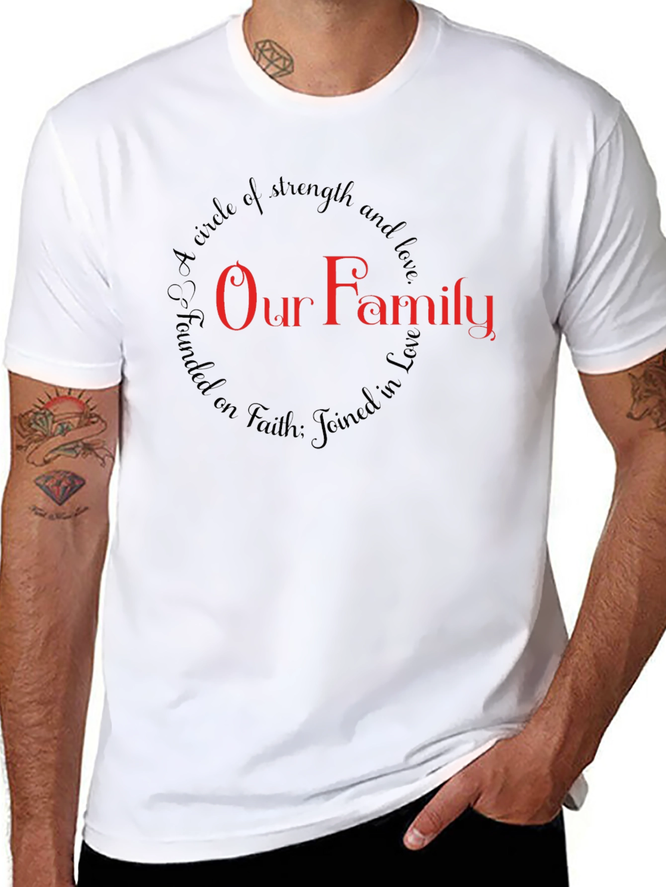 Faith Family Love T-Shirt