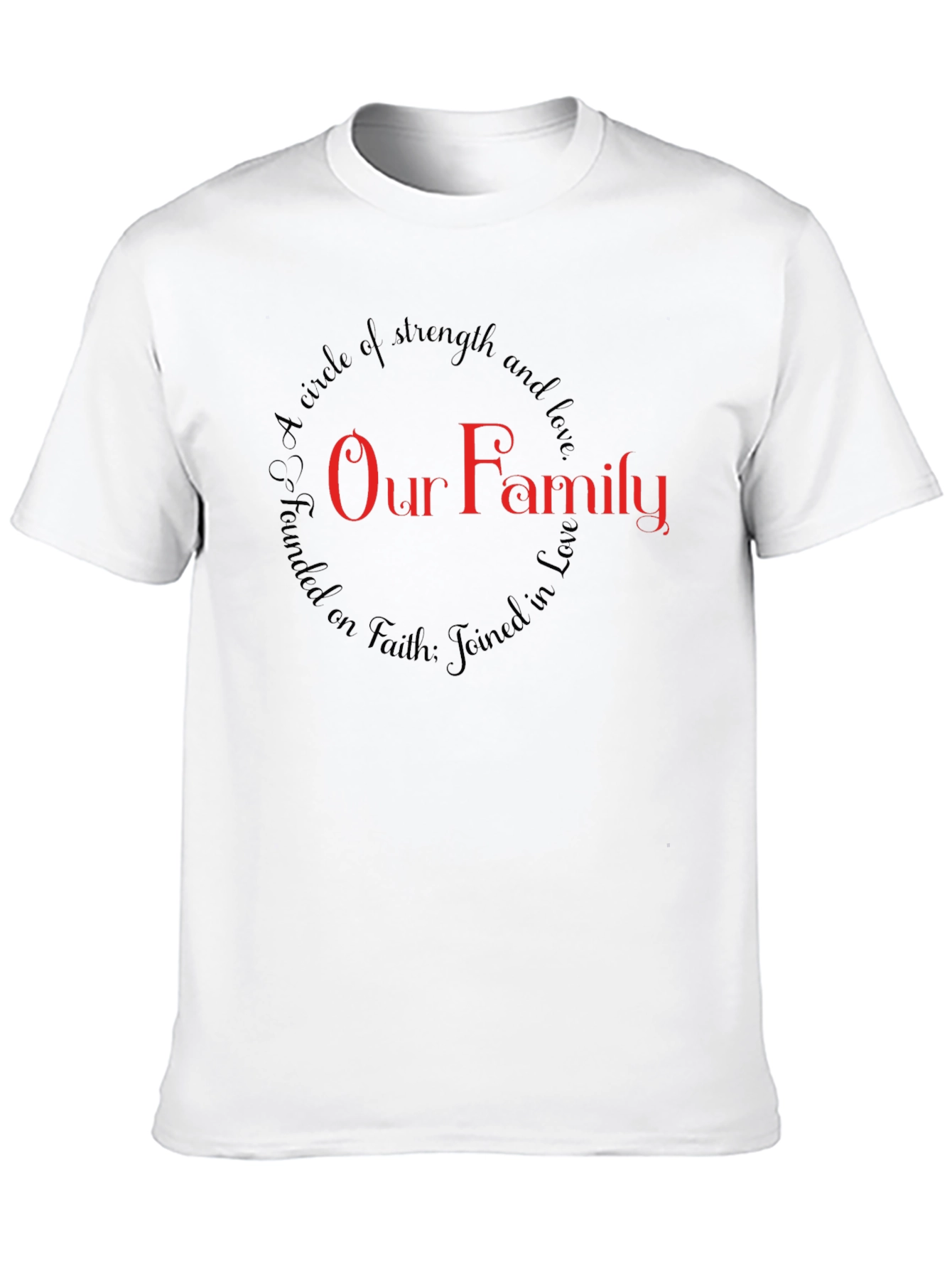 Faith Family Love T-Shirt