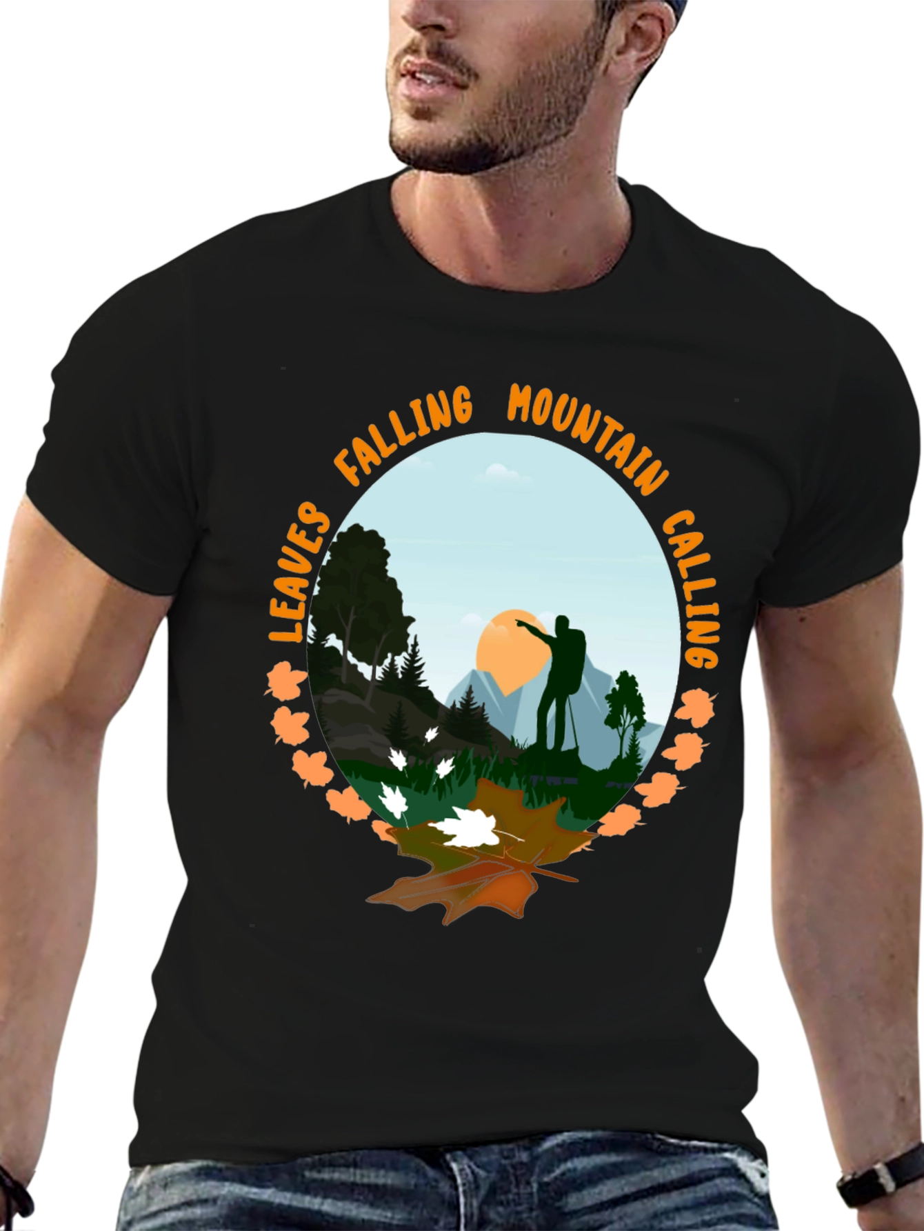 Mountain Calling T-Shirt - Nature Adventure Tee