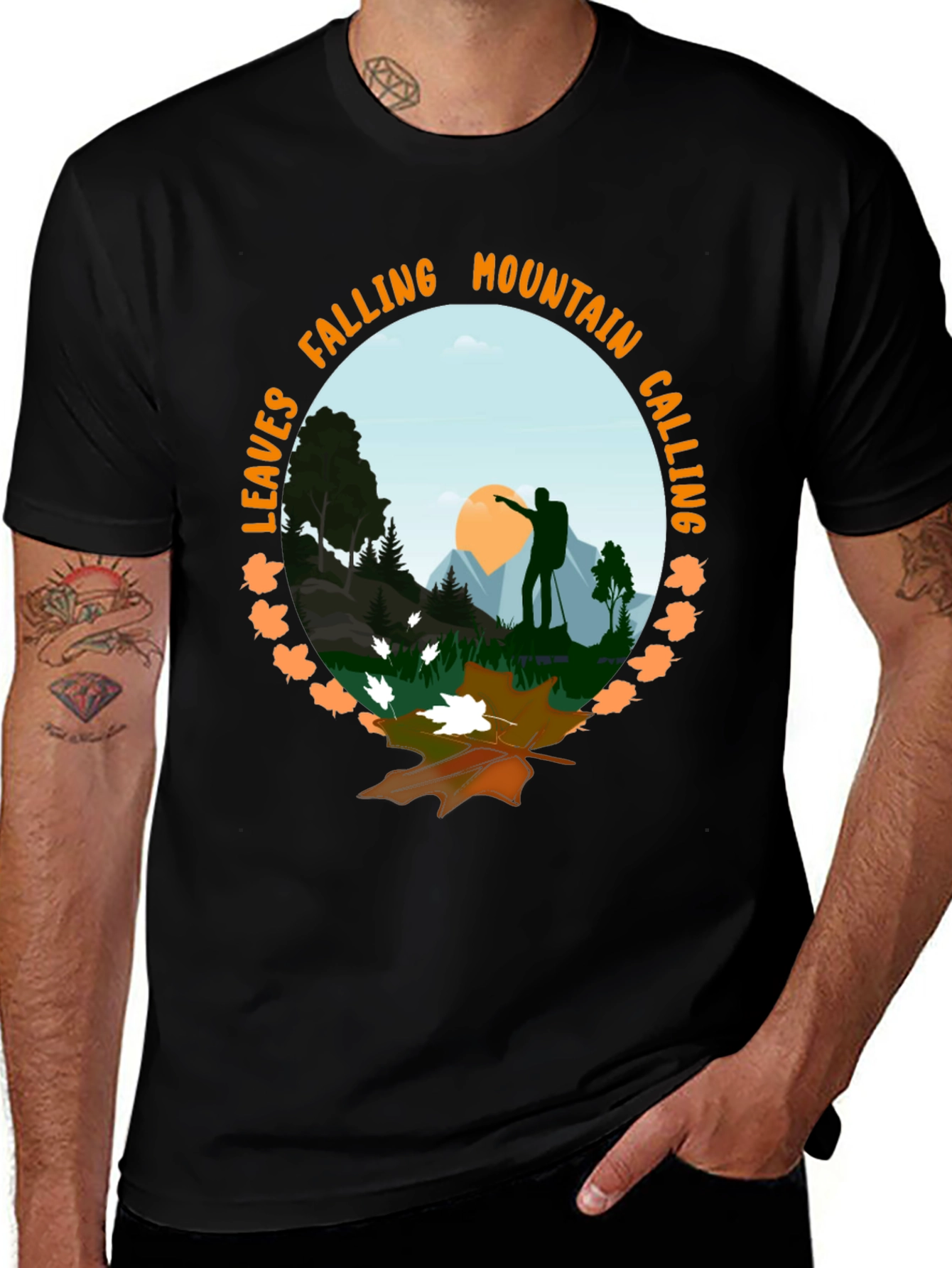 Mountain Calling T-Shirt - Nature Adventure Tee