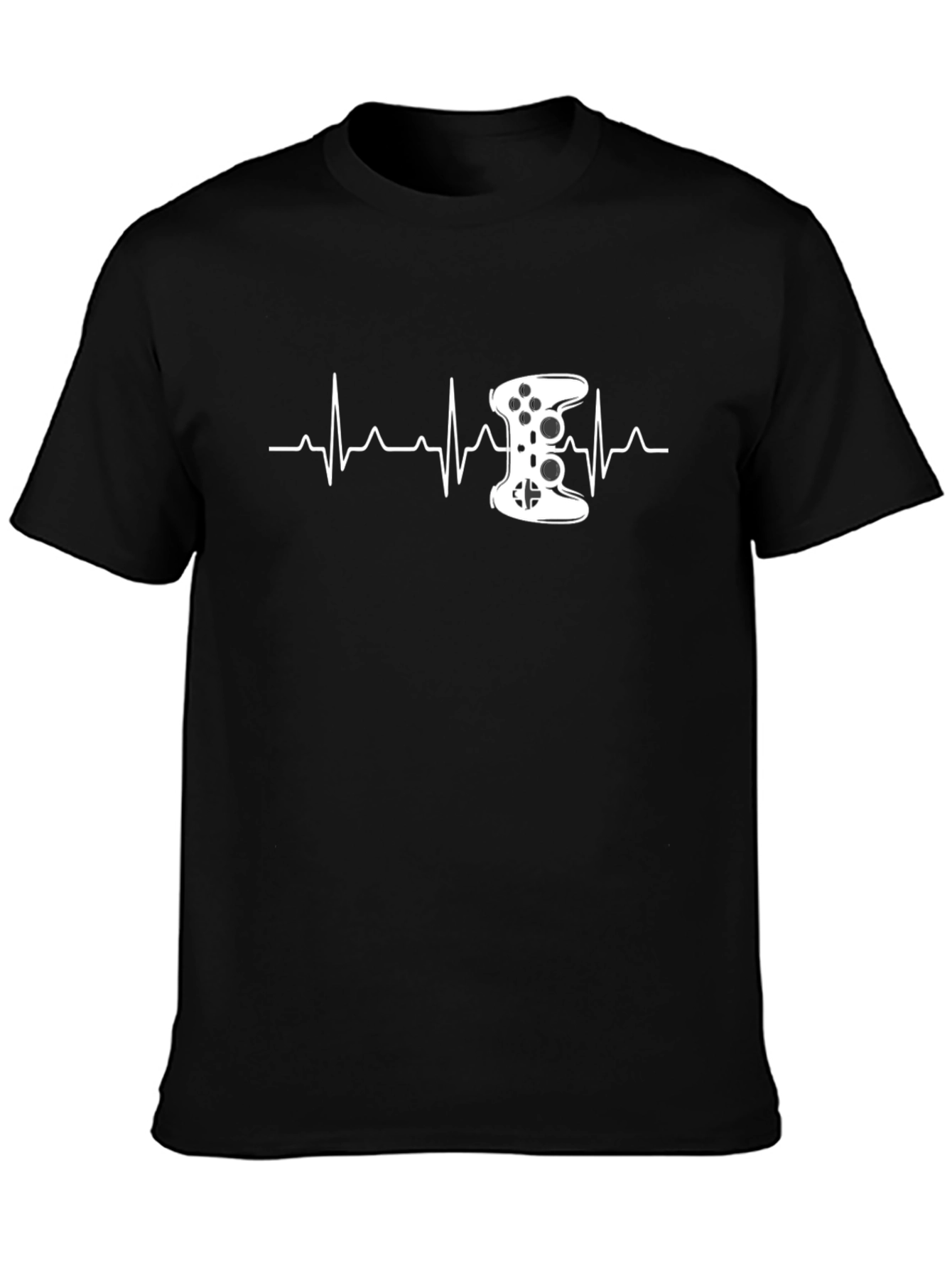 Gamer Heartbeat T-Shirt - Controller Design