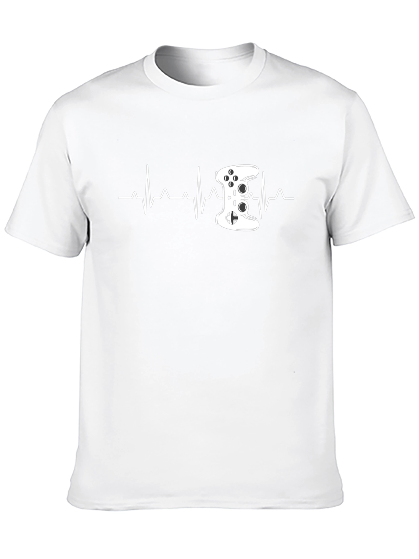 Gamer Heartbeat T-Shirt - Controller Design