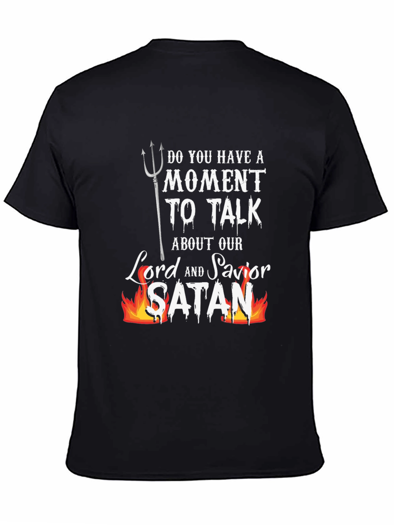 Satan Lord and Savior Graphic Tee