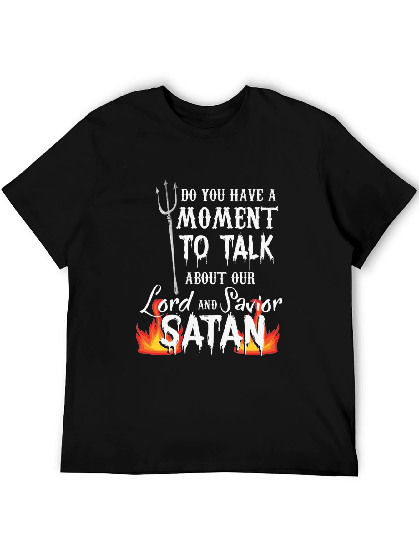 Satan Lord and Savior Graphic Tee