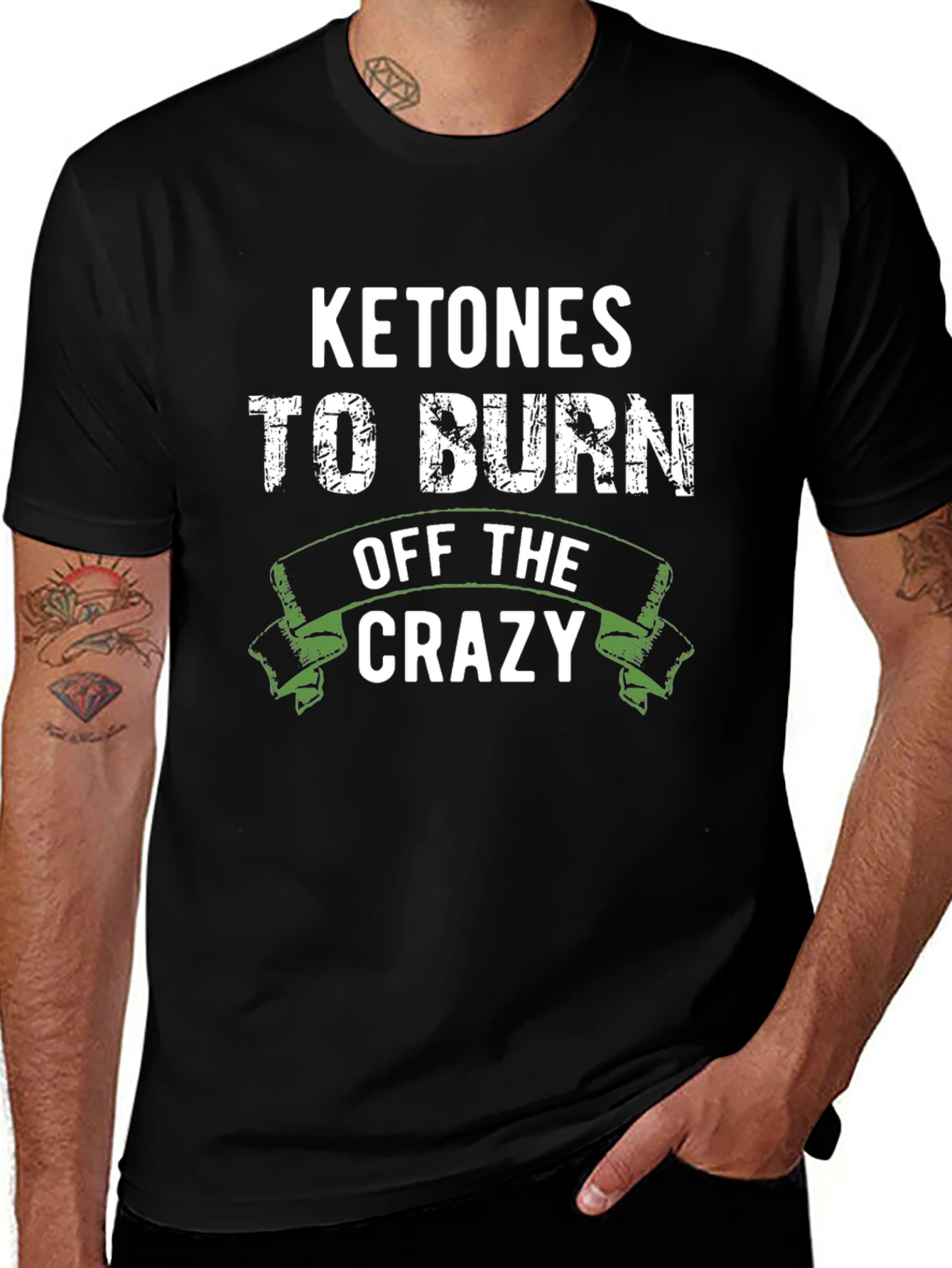 Ketones to Burn Off the Crazy Black T-Shirt