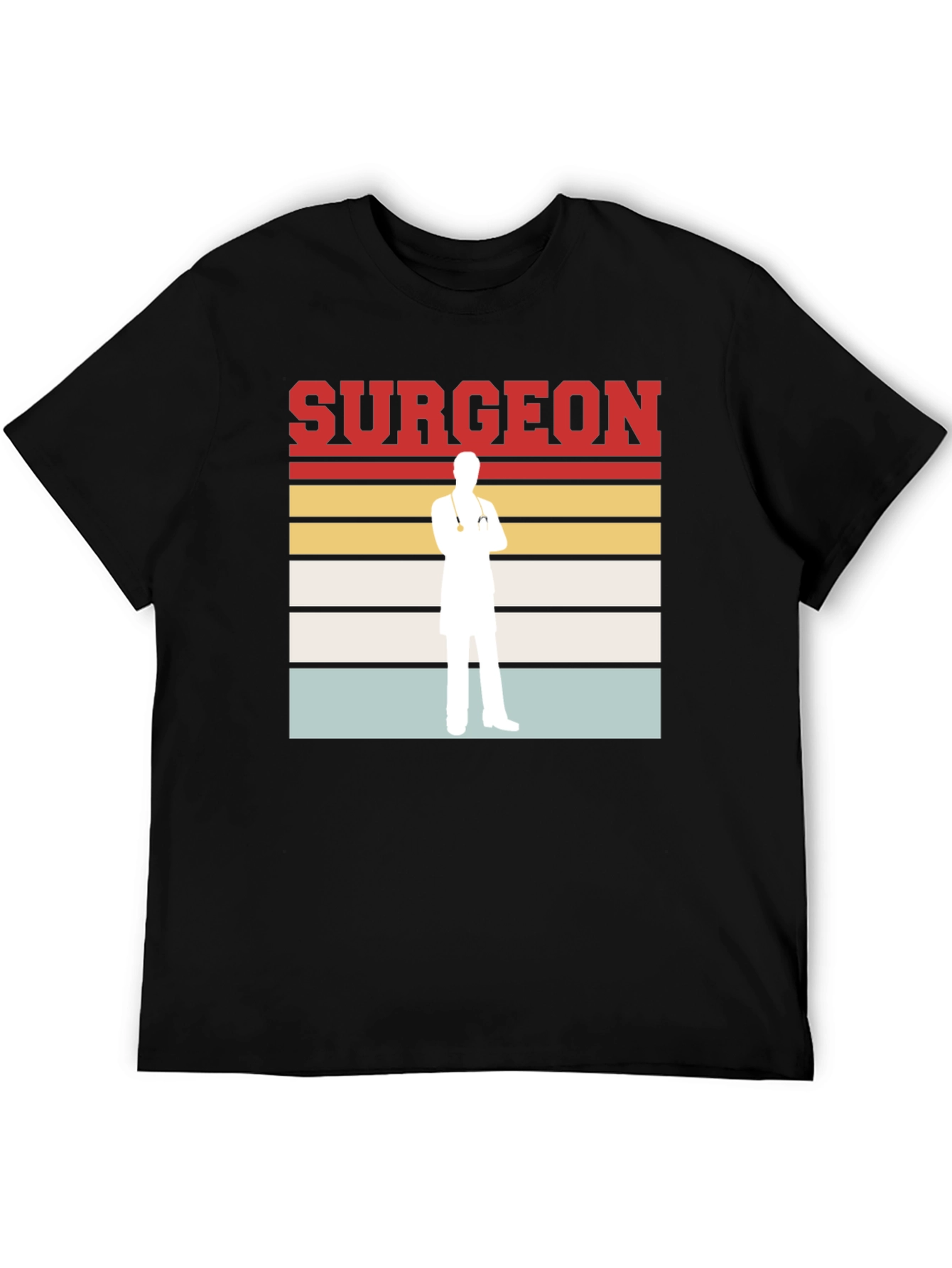 Surgeon Graphic Tee - Retro Medical Doctor T-Shirt