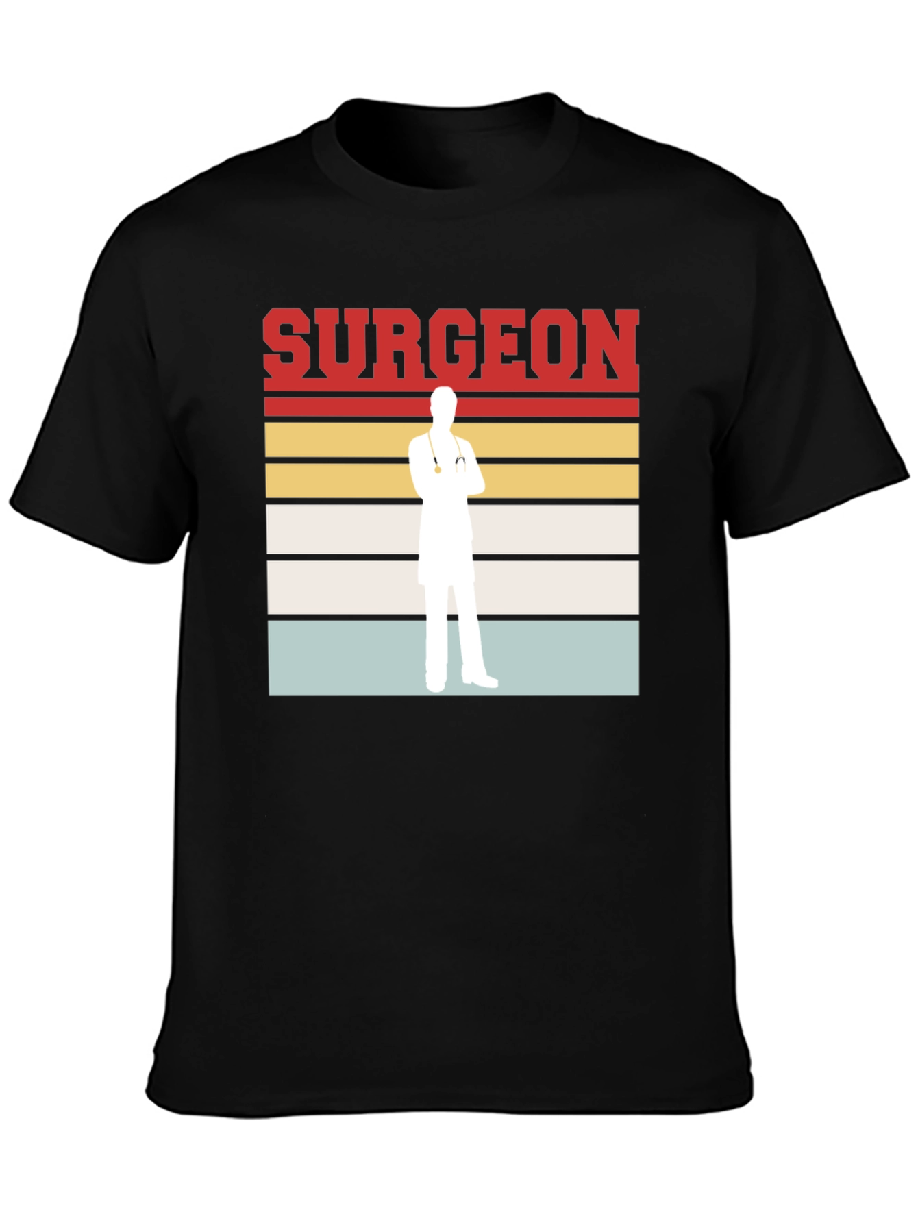 Surgeon Graphic Tee - Retro Medical Doctor T-Shirt