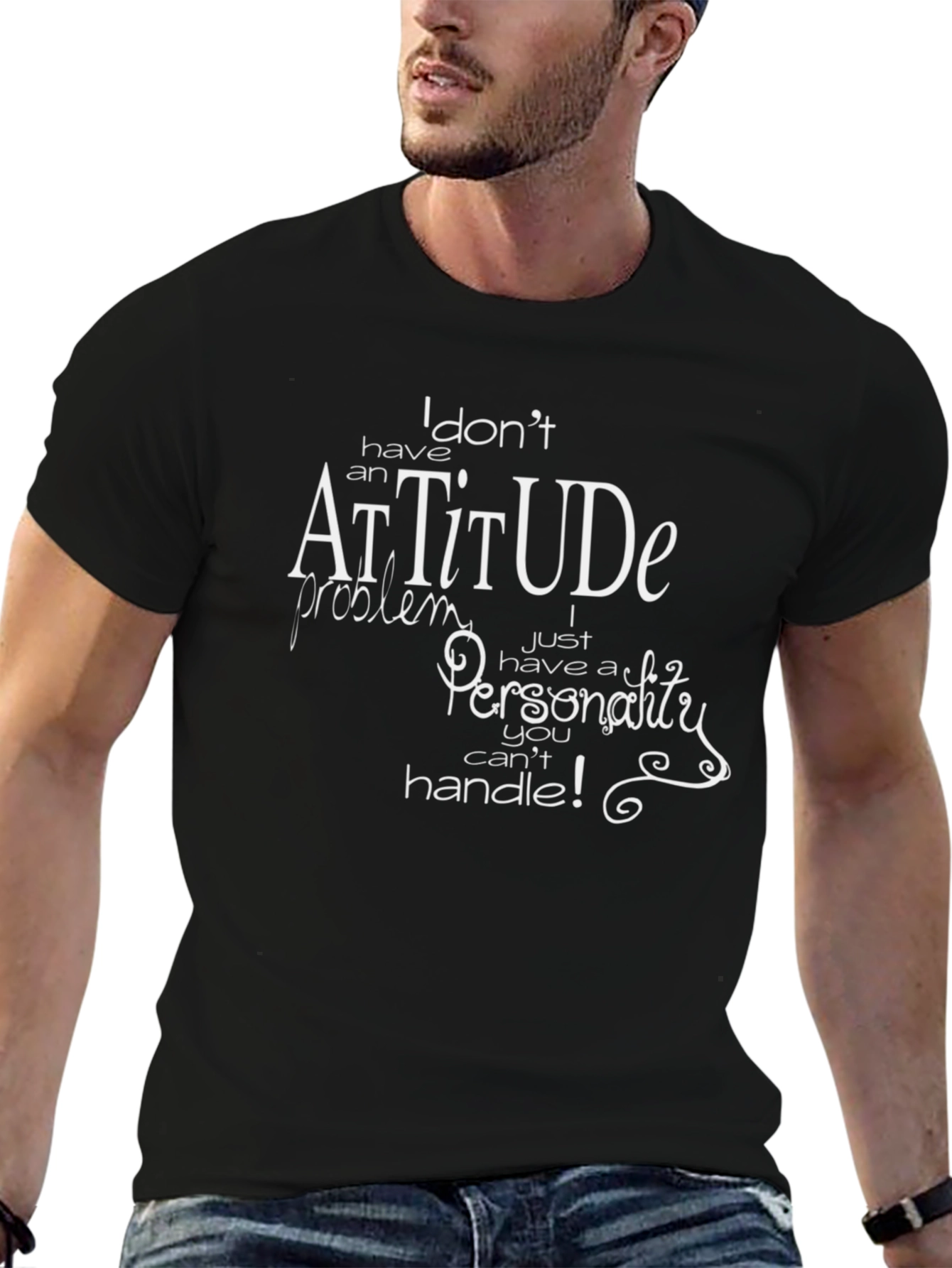 Attitude Personality Graphic Tee