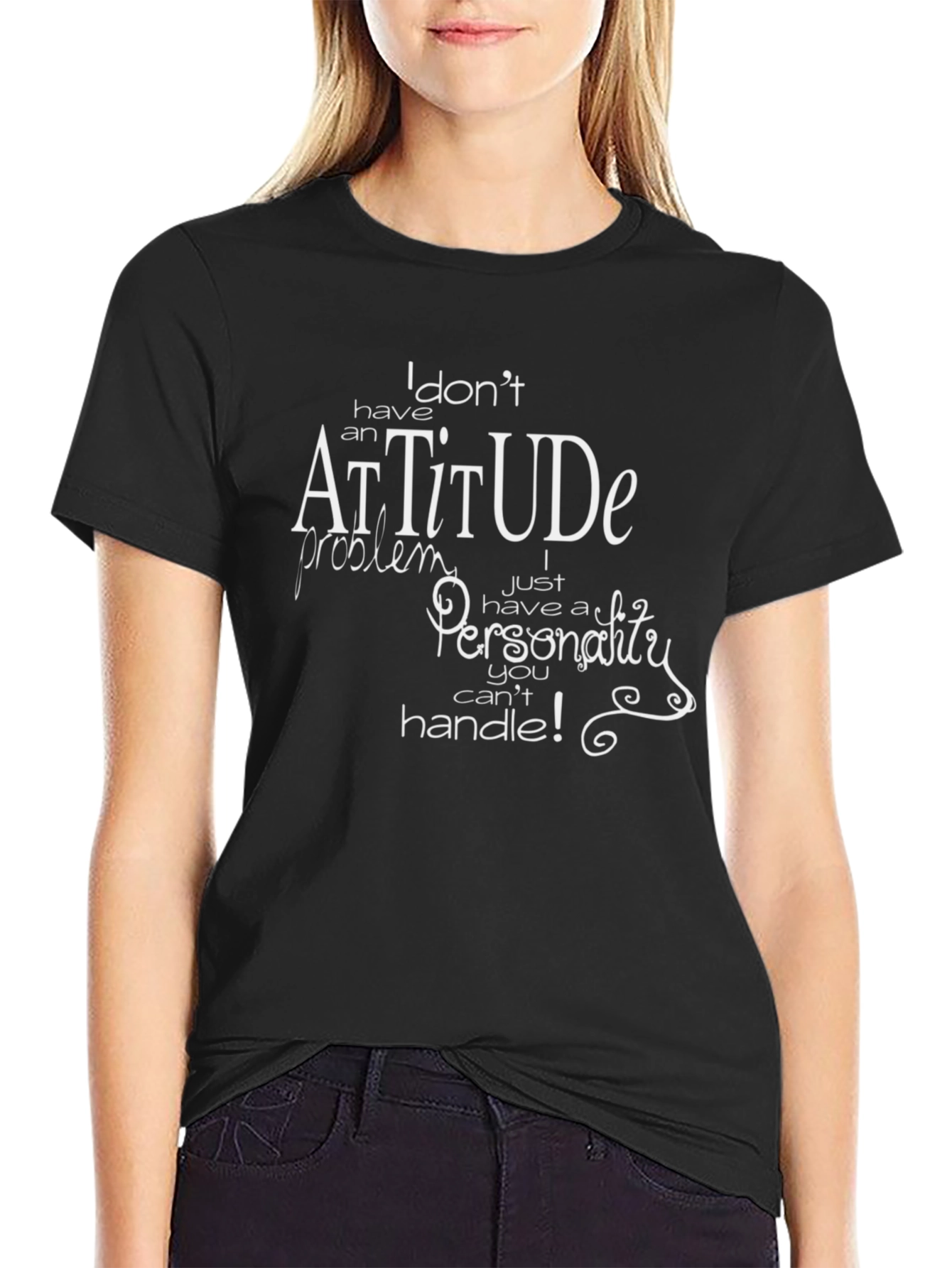 Attitude Personality Graphic Tee