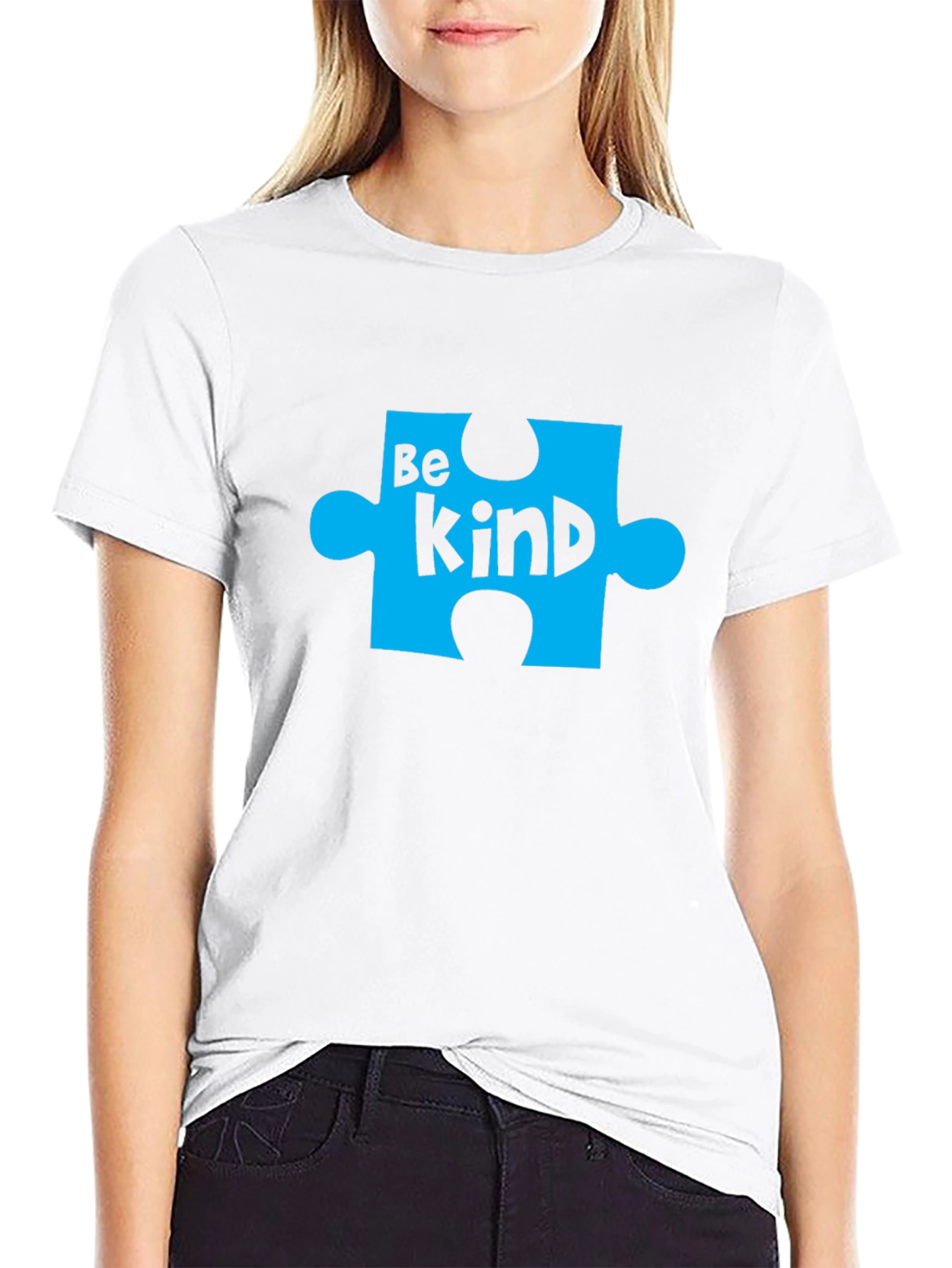 Be Kind Autism Awareness Puzzle Piece T-Shirt