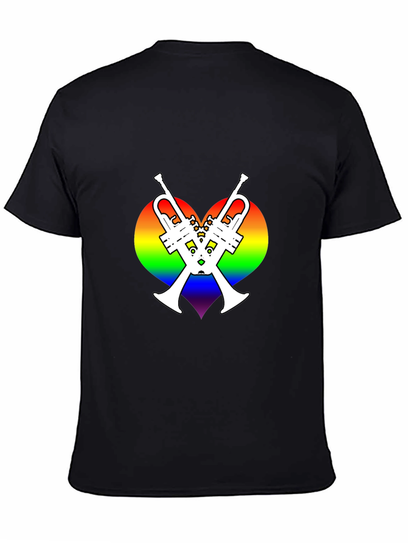 LGBT Pride Trumpet Heart T-Shirt