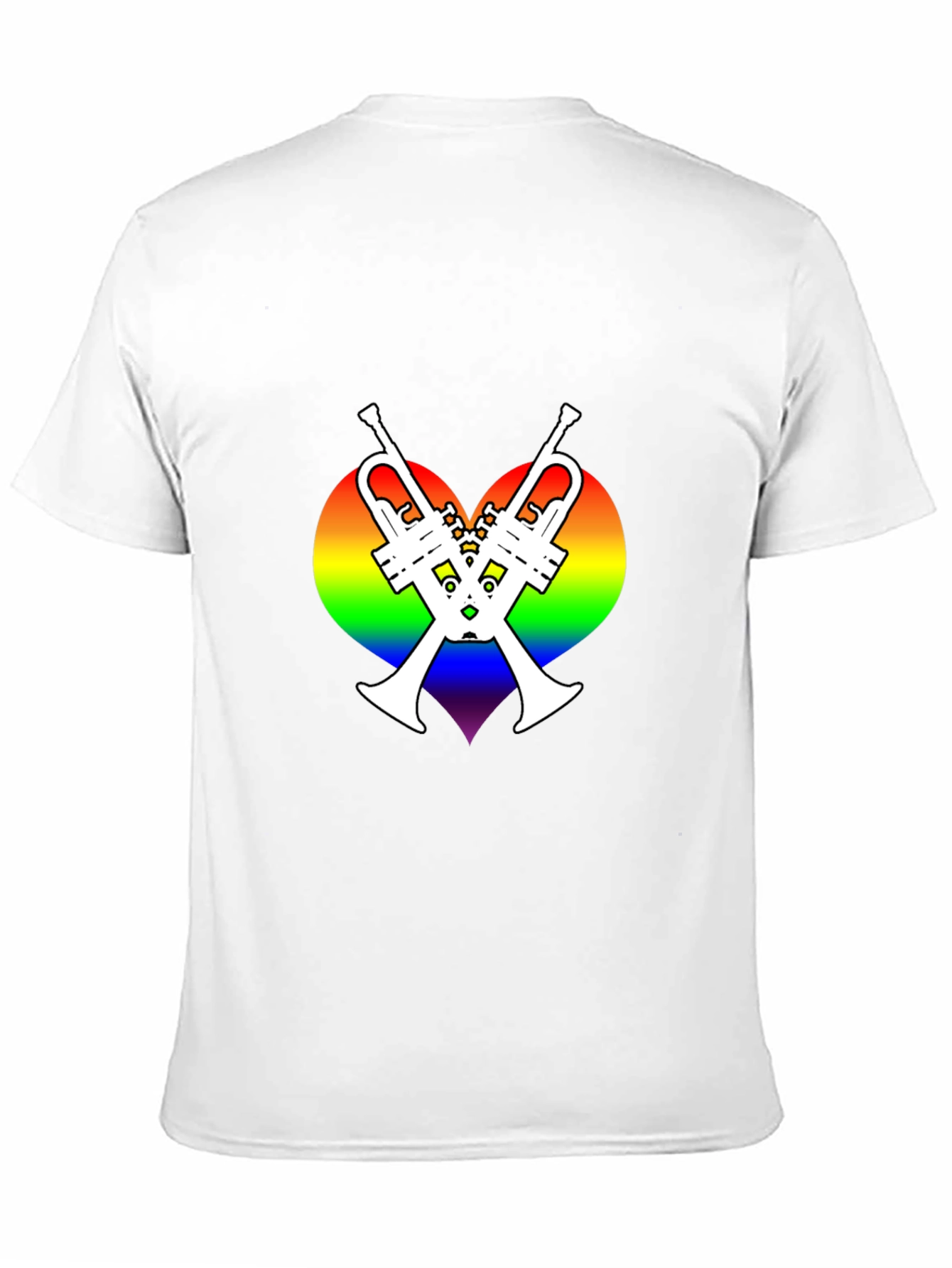 LGBT Pride Trumpet Heart T-Shirt