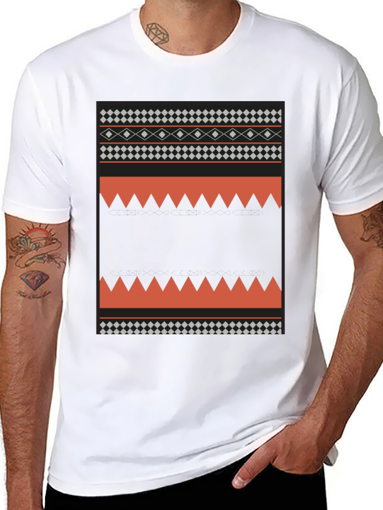Tribal Pattern T-Shirt