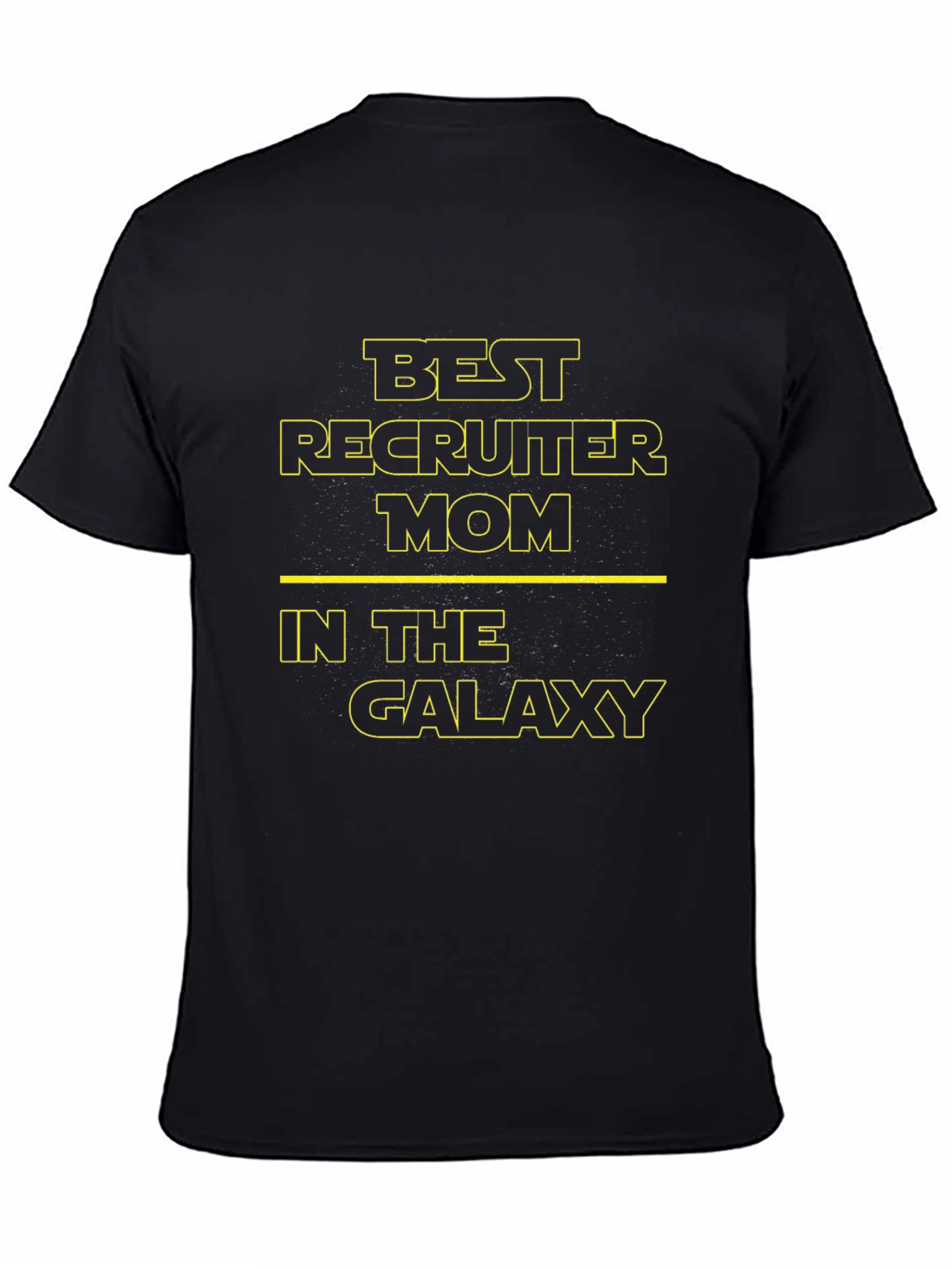 Best Recruiter Mom T-Shirt - Galaxy Design