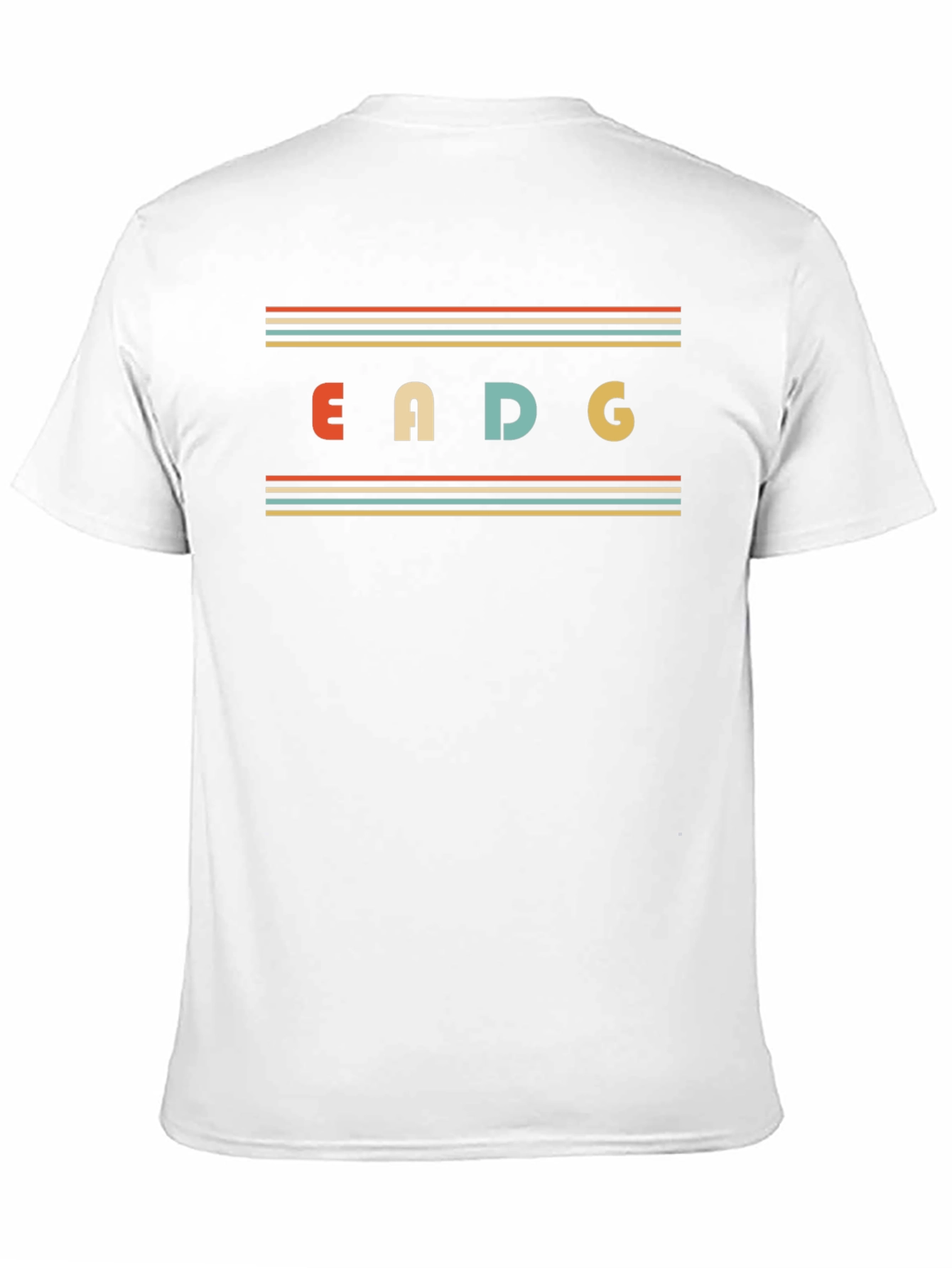 EADG Guitar Strings Graphic T-Shirt - Musician Tee