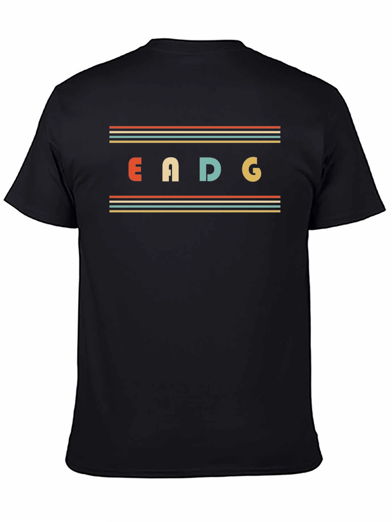 EADG Guitar Strings Graphic T-Shirt - Musician Tee