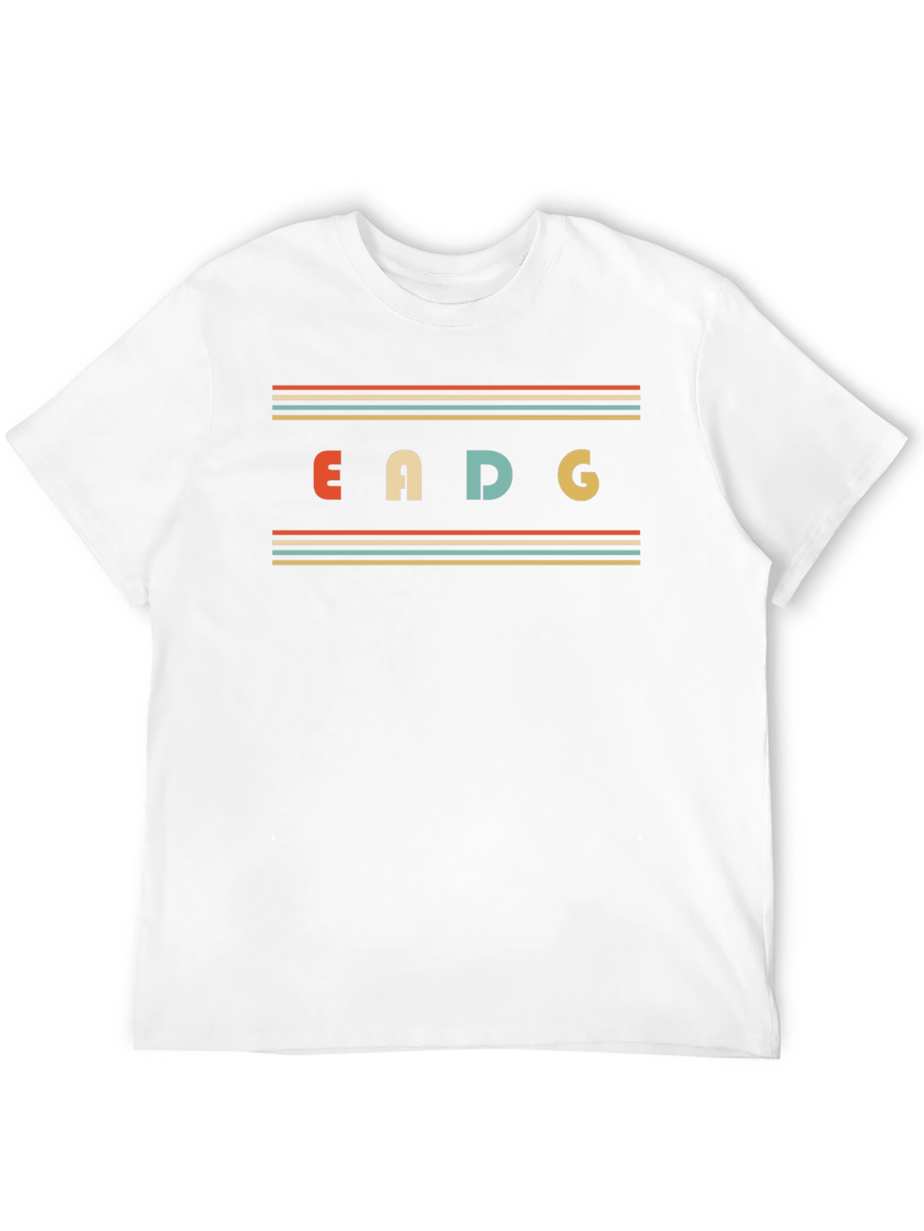 EADG Guitar Strings Graphic T-Shirt - Musician Tee