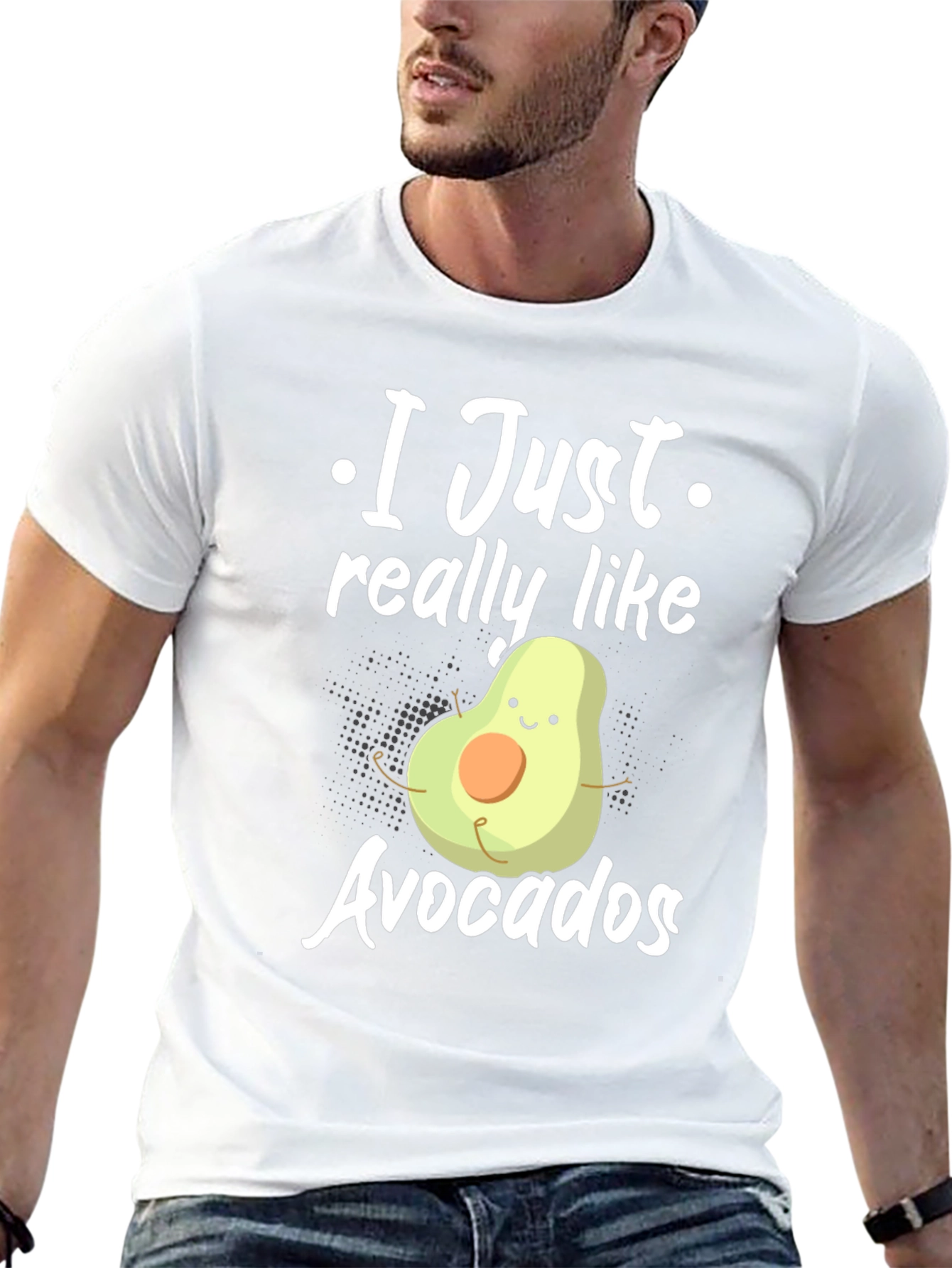 I Just Really Like Avocados Graphic Tee