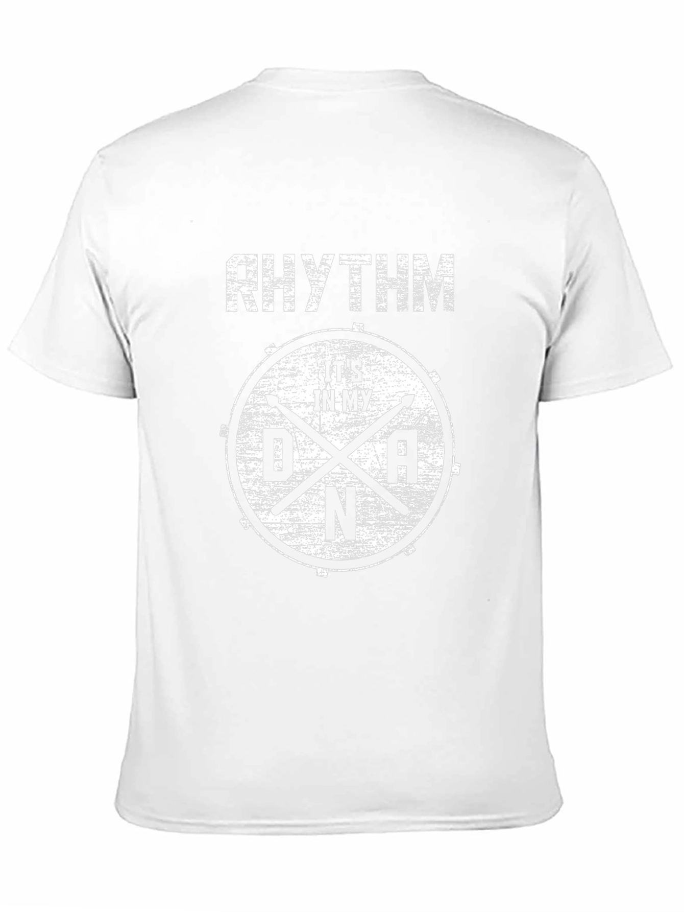 Rhythm DNA Drummer T-Shirt - Black Cotton Tee