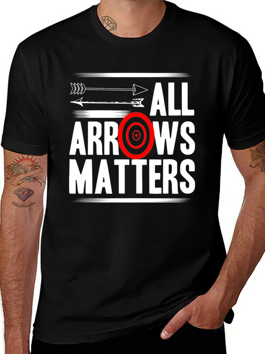 All Arrows Matter T-Shirt Archery Target Design