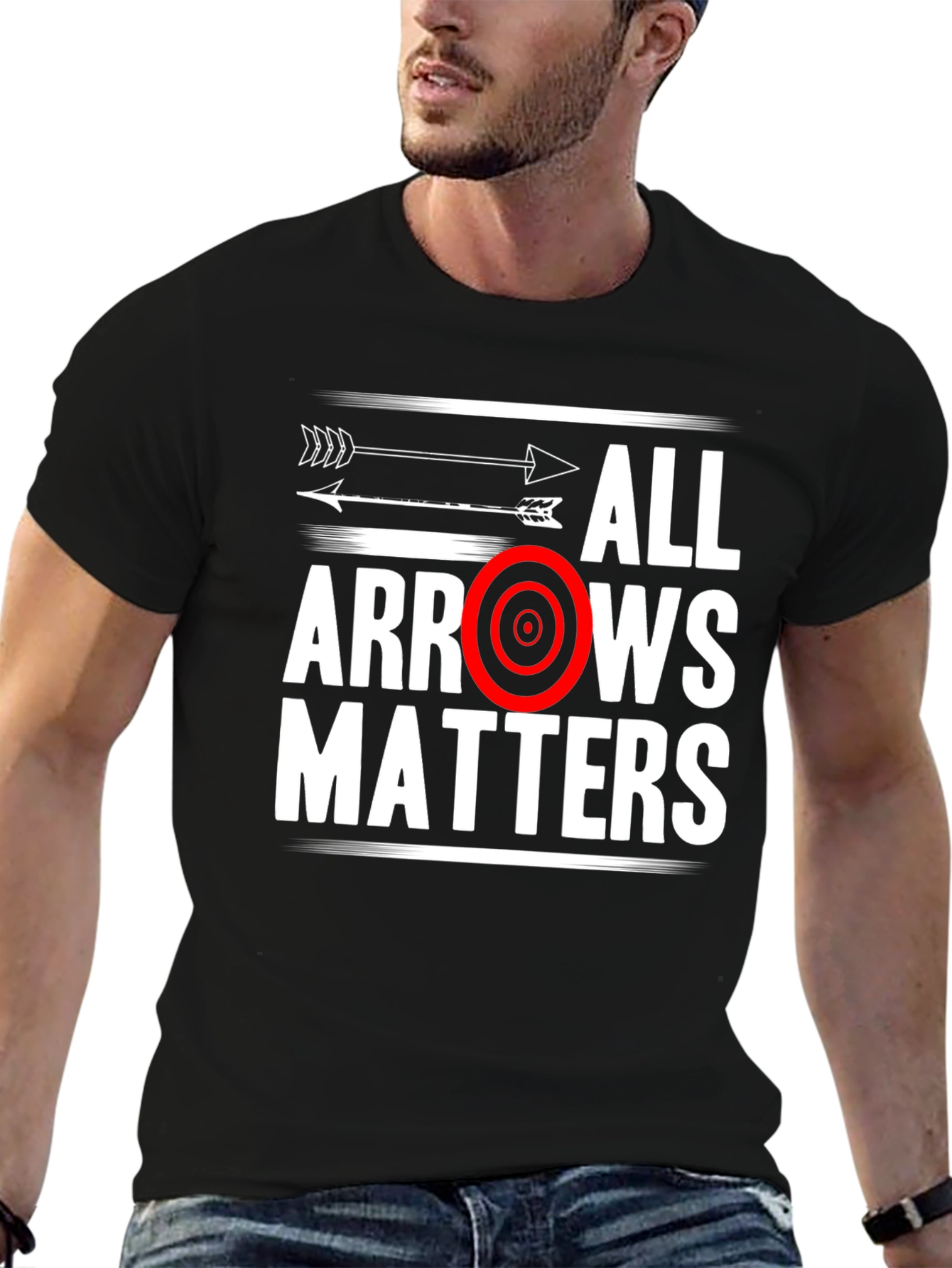 All Arrows Matter T-Shirt Archery Target Design