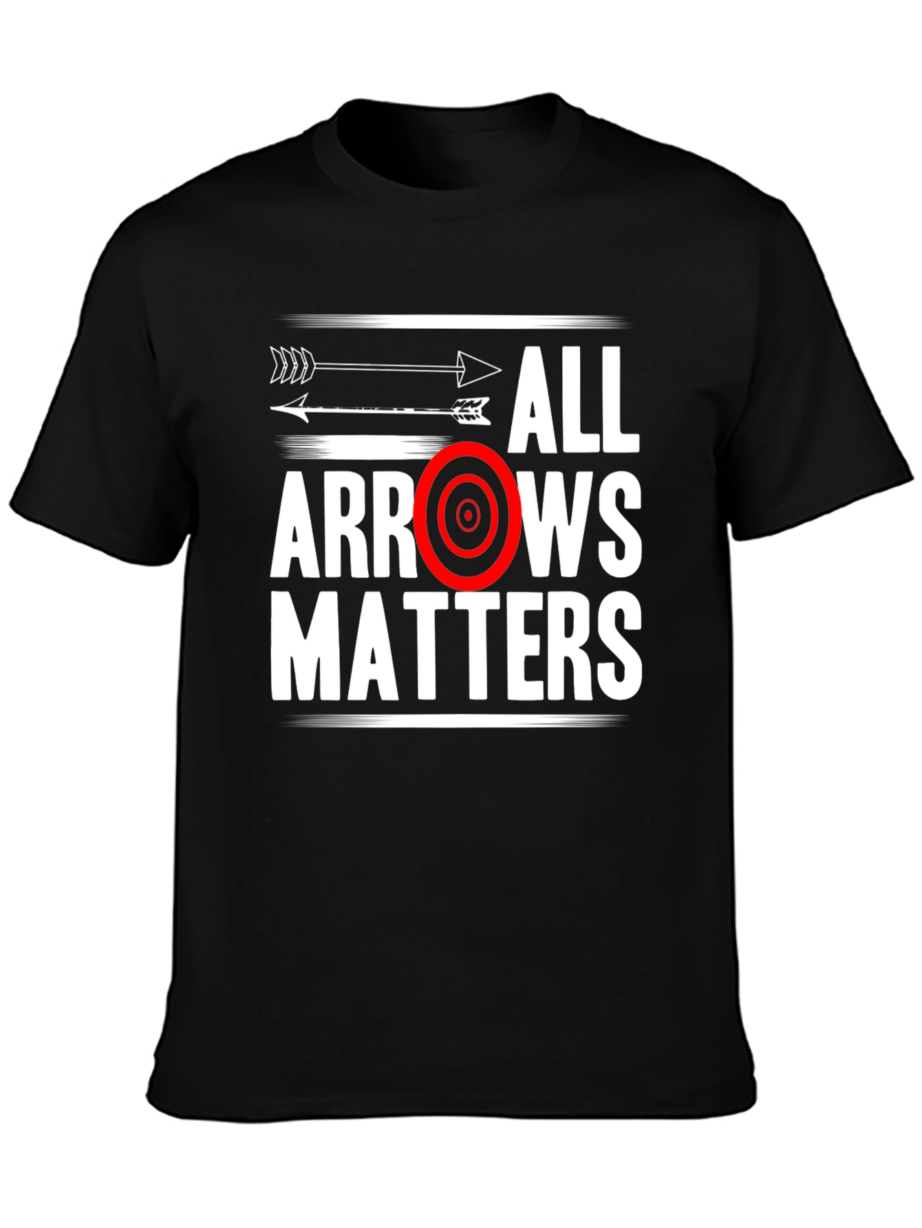 All Arrows Matter T-Shirt Archery Target Design