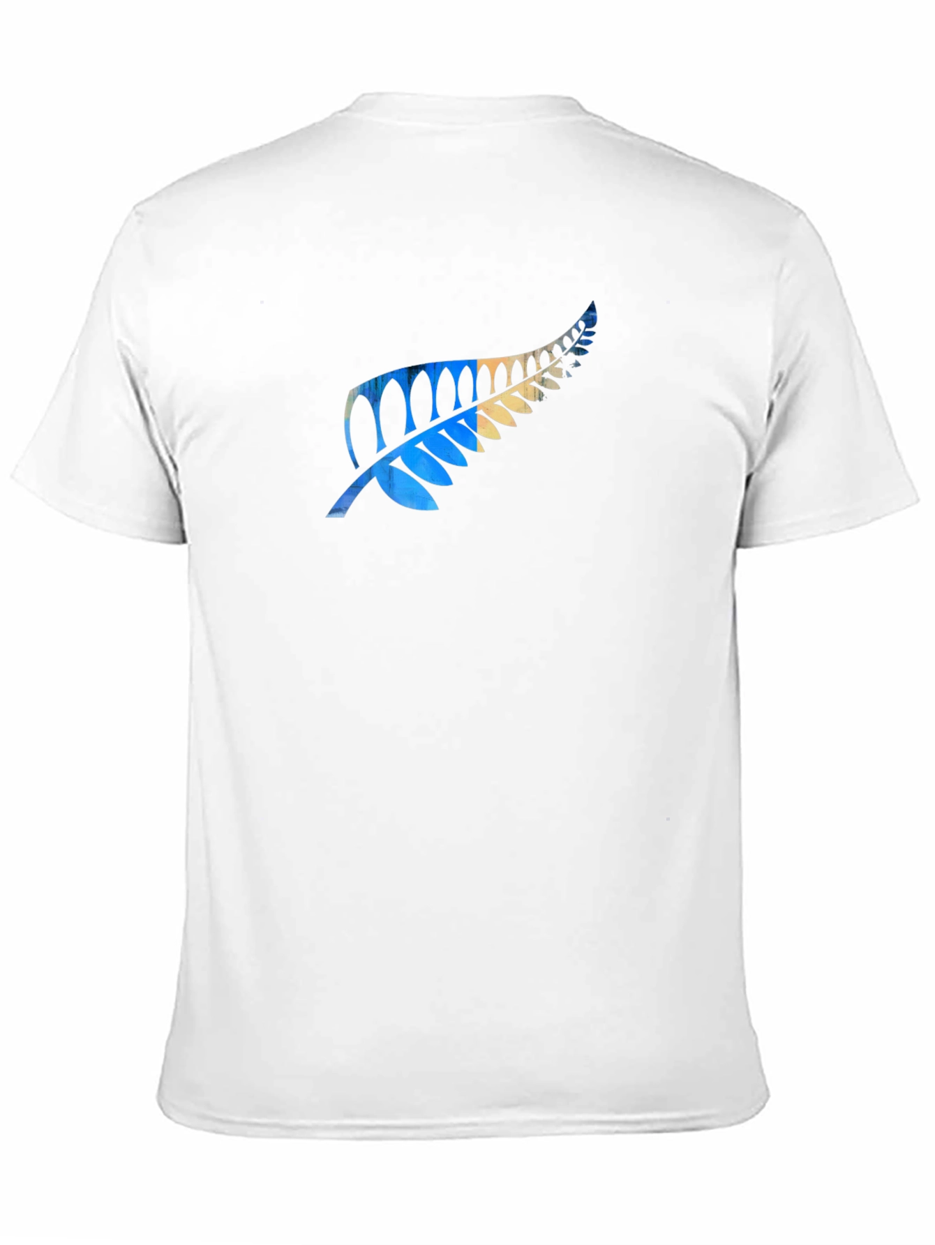 Fern Print Black T-Shirt