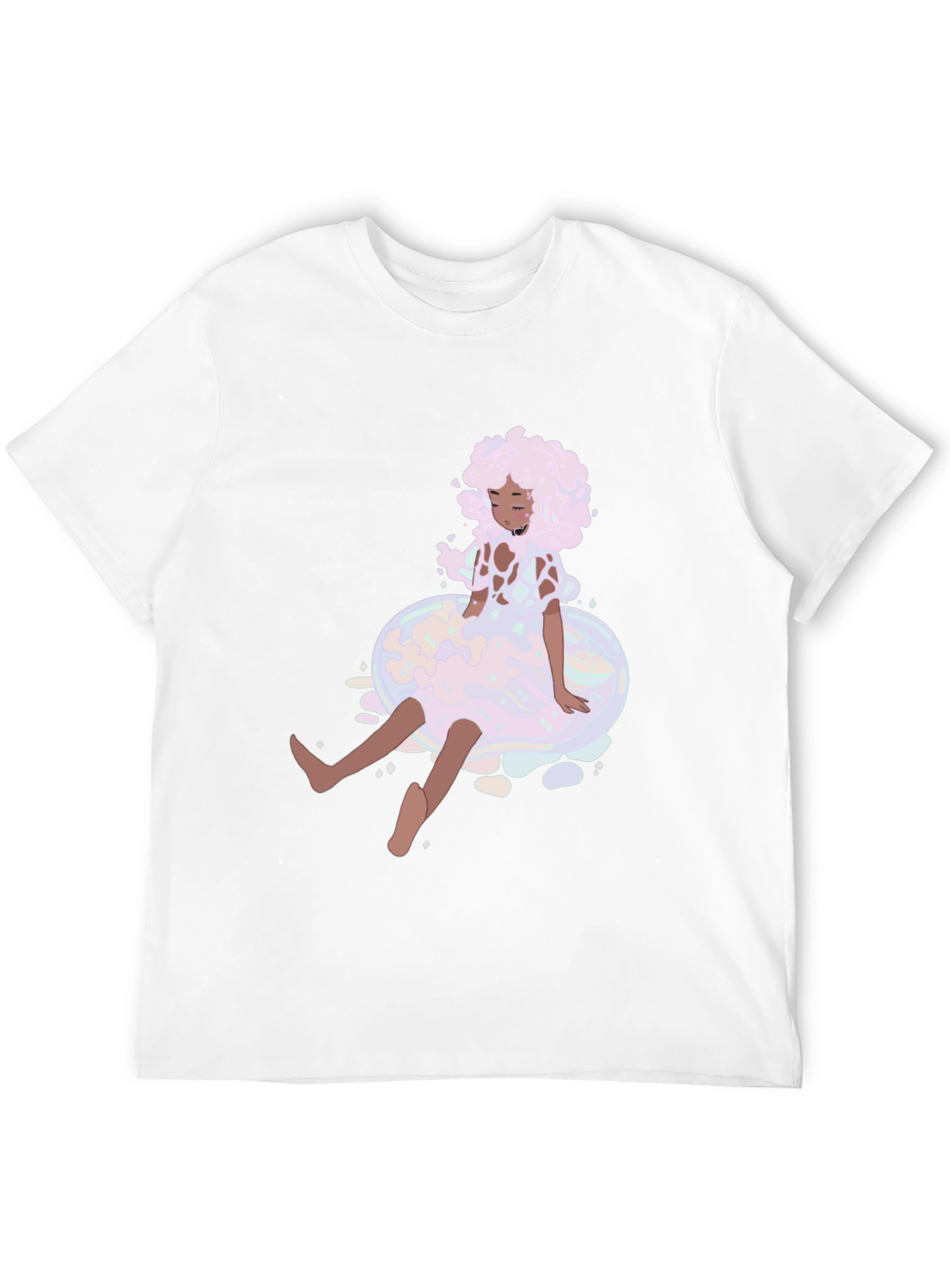 Unique Graphic Tee - Bubble Dream Design