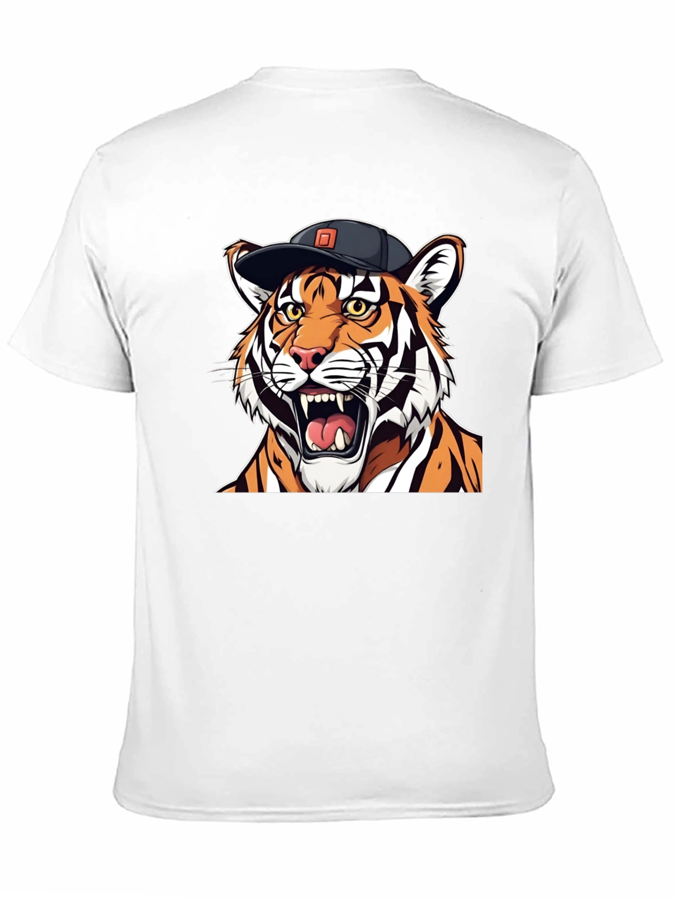 Tiger Graphic Tee - Cool Animal Print Shirt