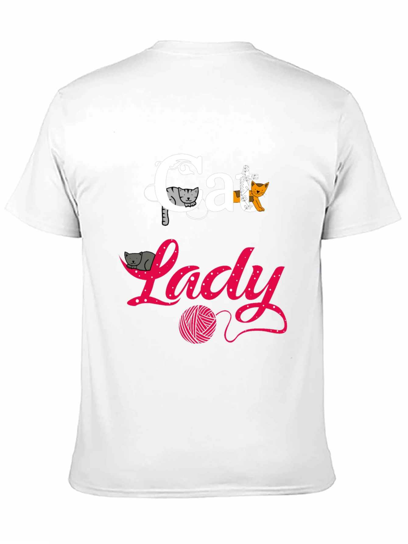 Cat Lady T-Shirt - Fun Graphic Tee