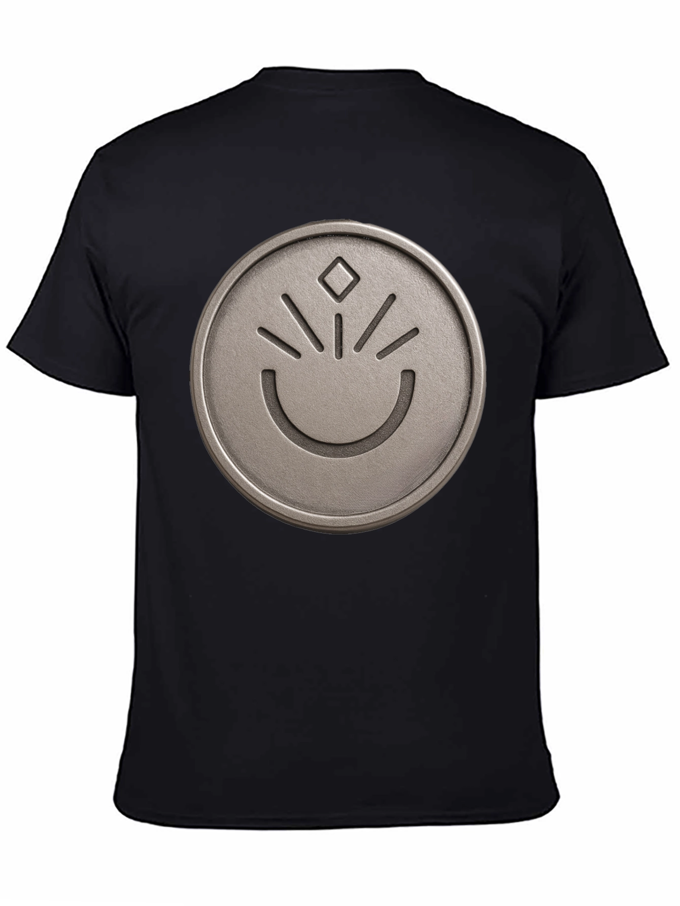 Graphic Tee - Circle Emblem Design