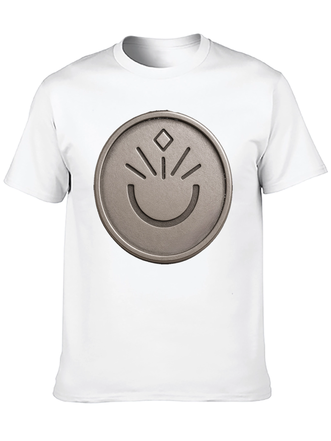 Graphic Tee - Circle Emblem Design