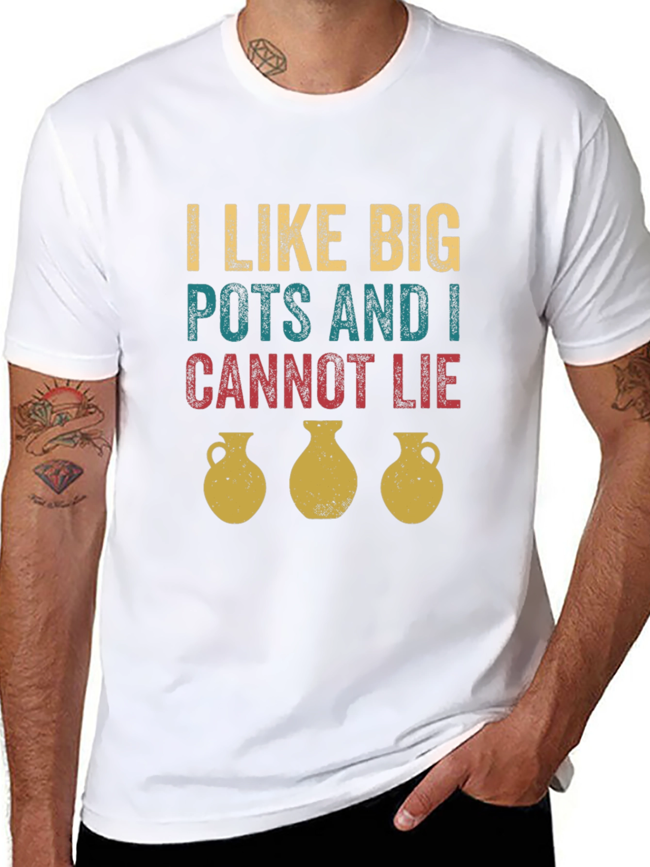I Like Big Pots T-Shirt - Funny Pottery Tee