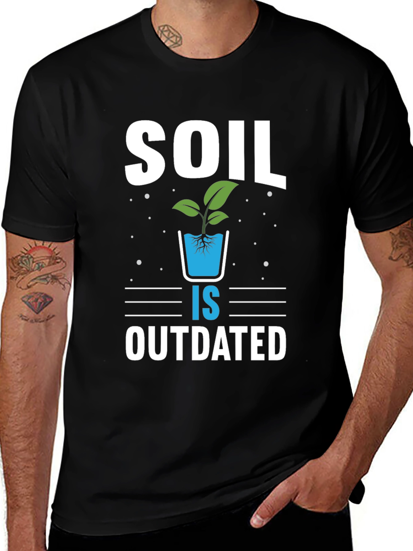Soil is Outdated Hydroponics T-Shirt