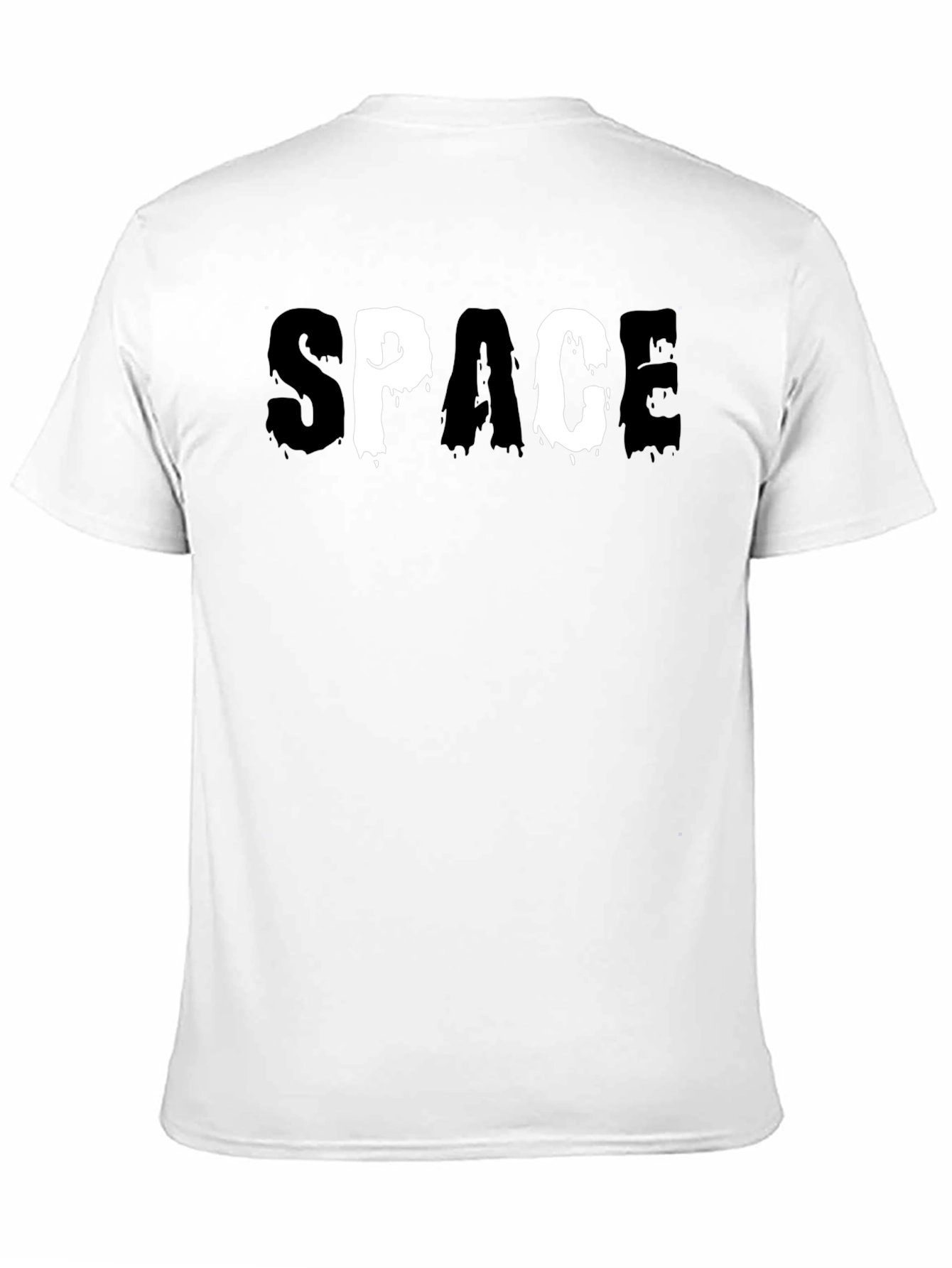 Space Graphic T-Shirt - Cool Black Tee