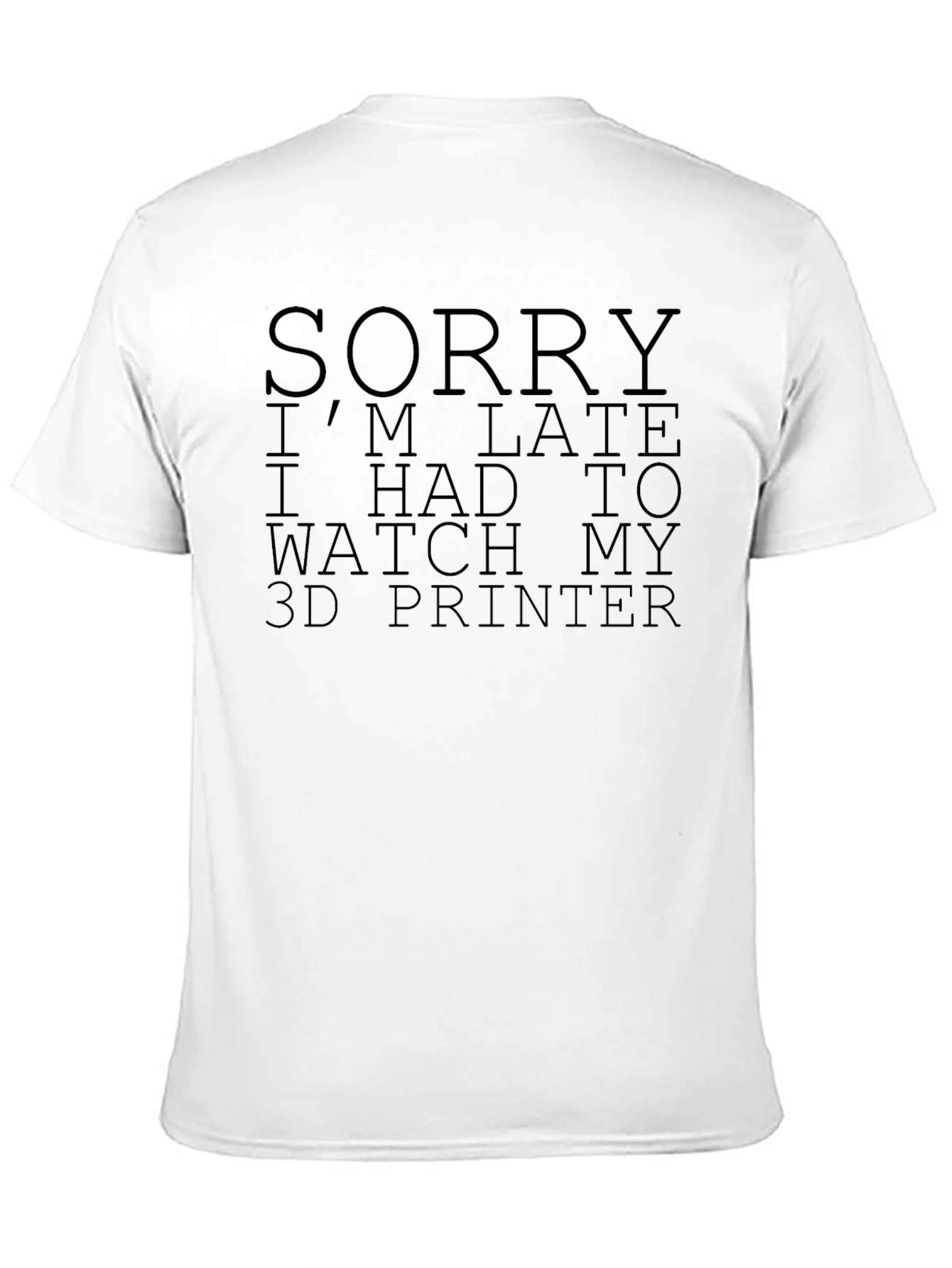 Funny 3D Printer T-Shirt
