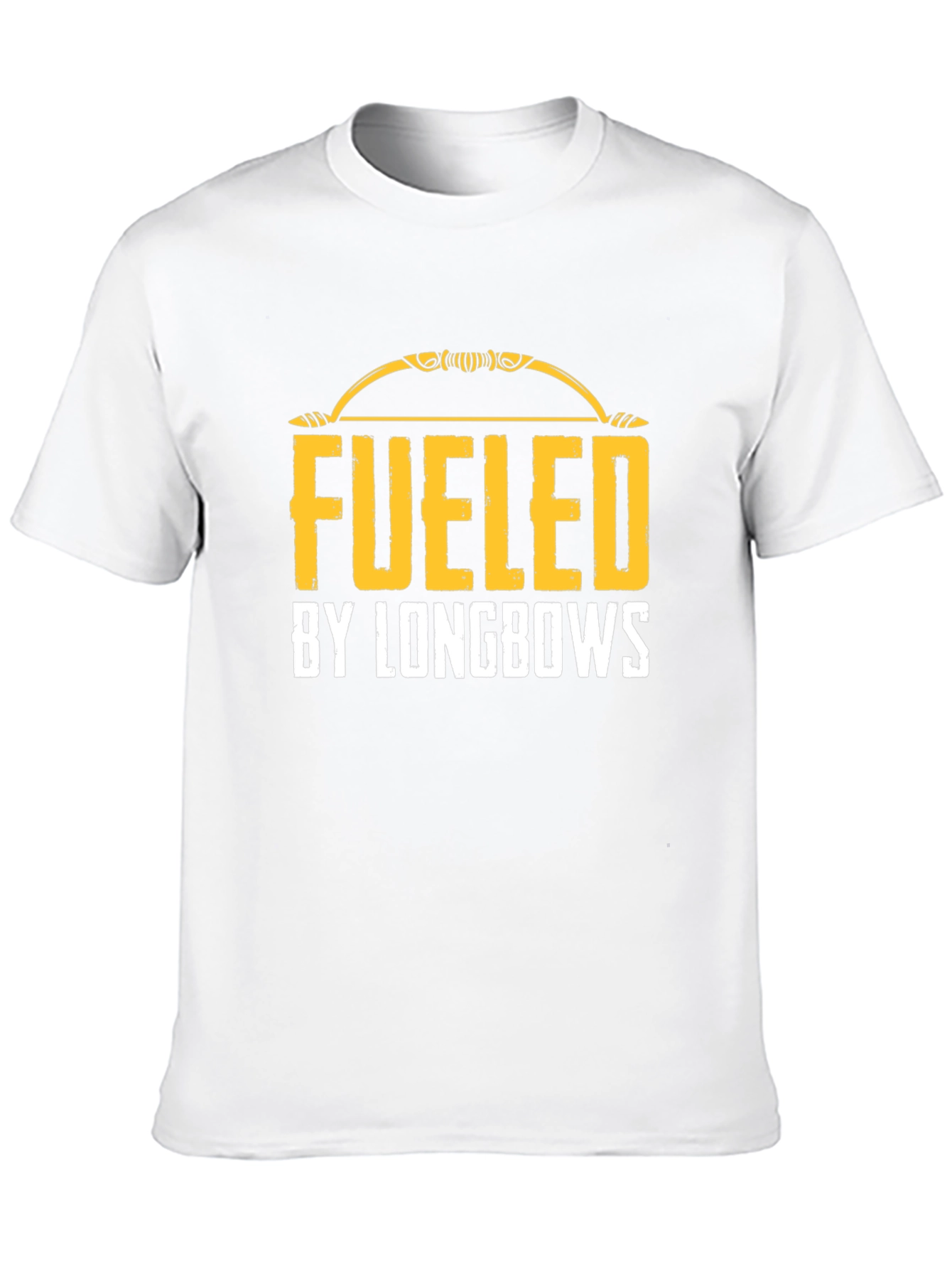 Fueled by Longbows Black T-Shirt Archery