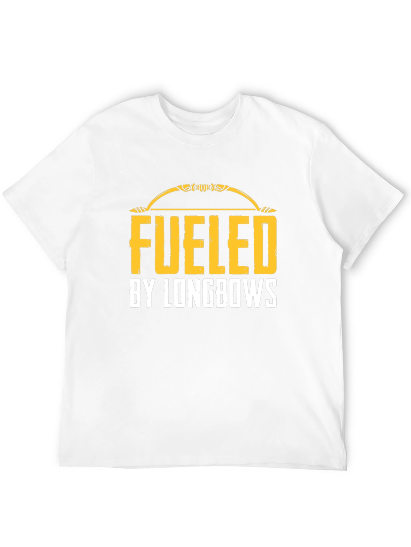 Fueled by Longbows Black T-Shirt Archery