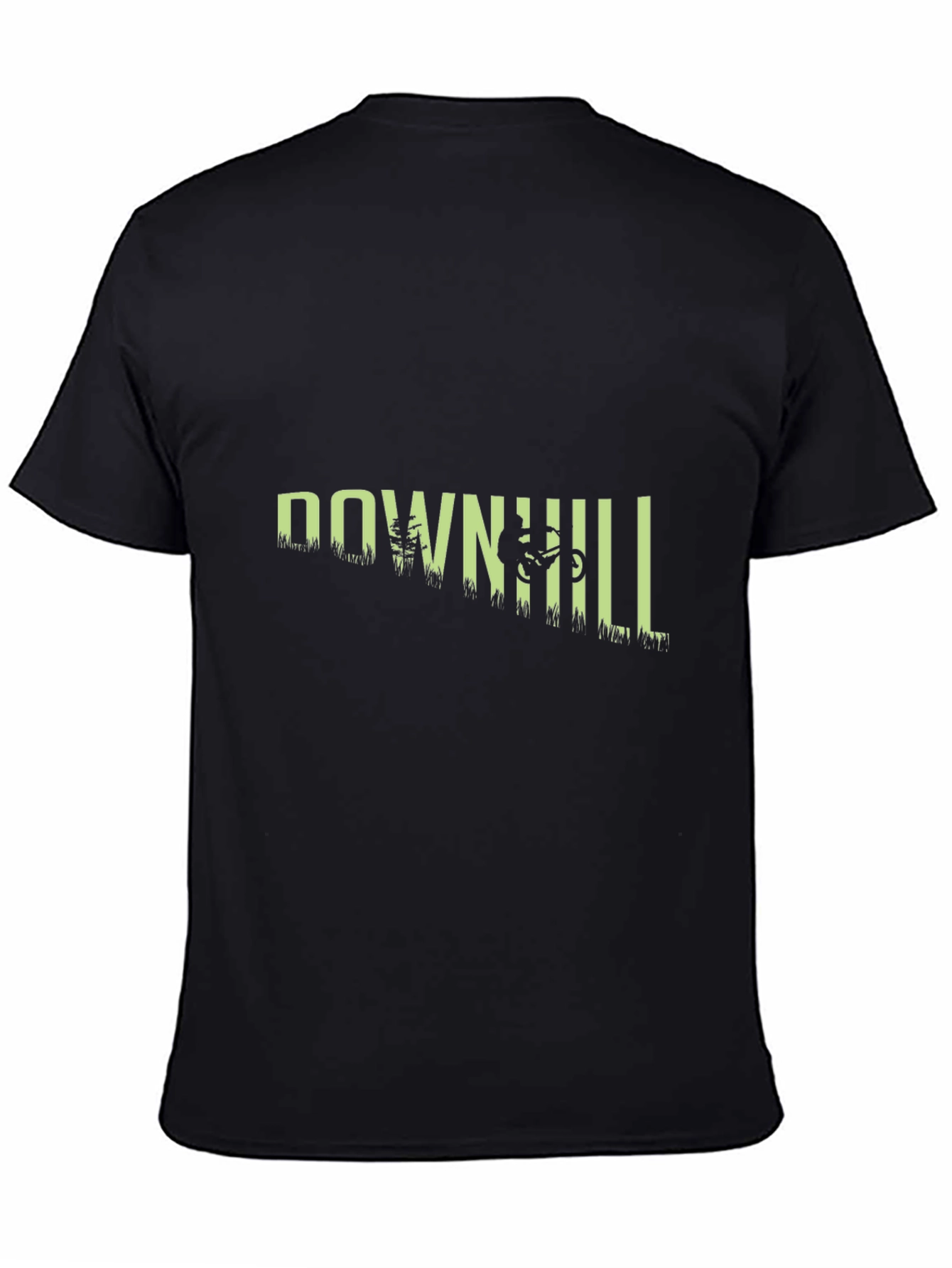 Downhill Mountain Biker Graphic Tee