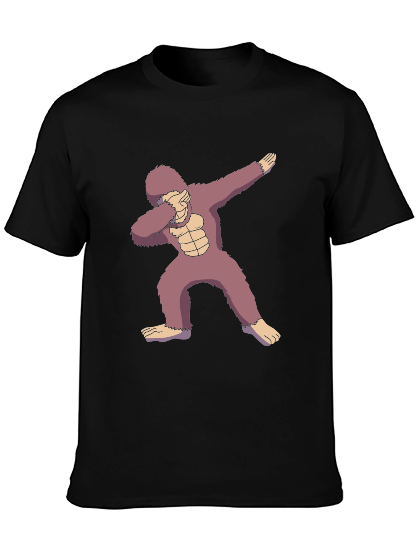 Dabbing Gorilla Graphic Tee - Funny Animal T-Shirt