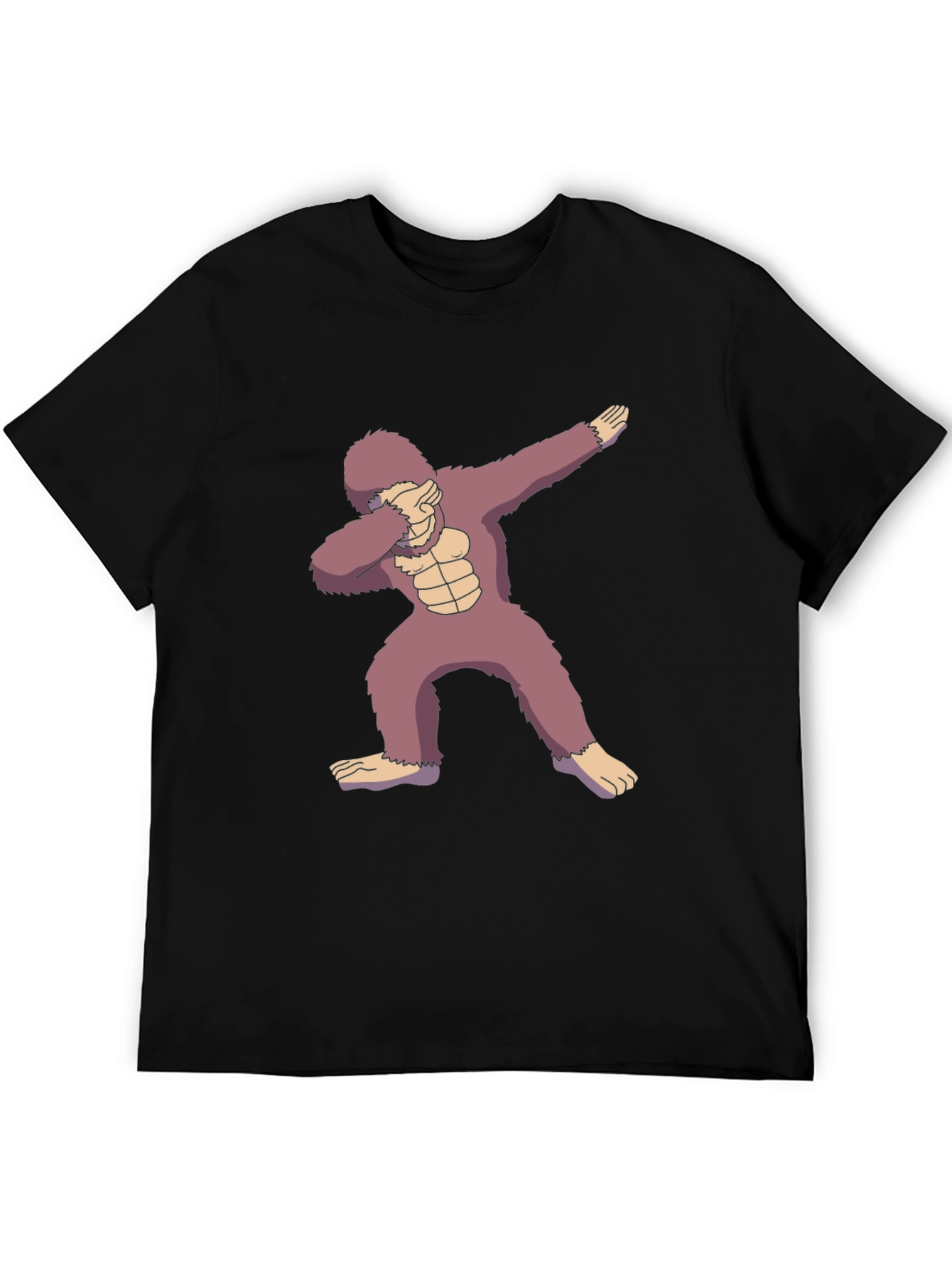 Dabbing Gorilla Graphic Tee - Funny Animal T-Shirt