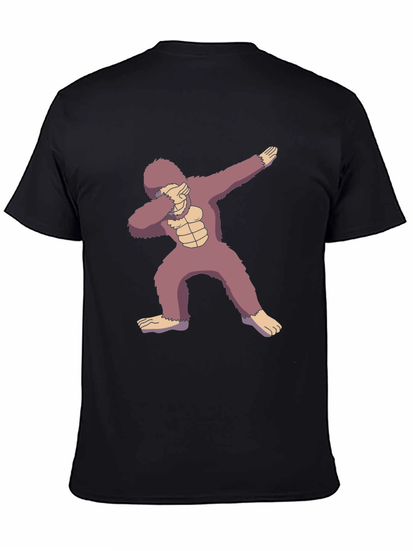 Dabbing Gorilla Graphic Tee - Funny Animal T-Shirt