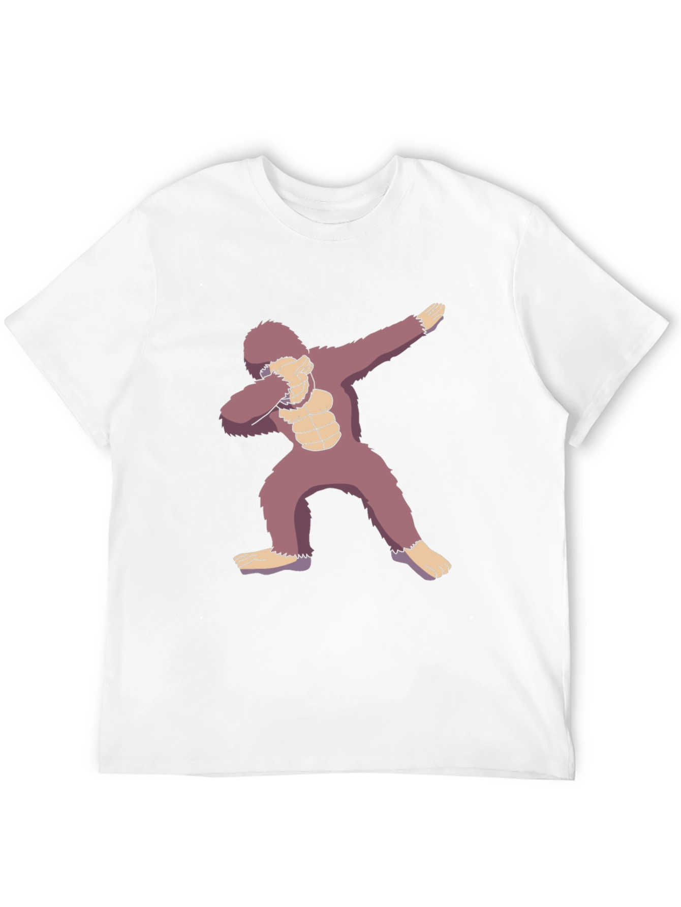 Dabbing Gorilla Graphic Tee - Funny Animal T-Shirt