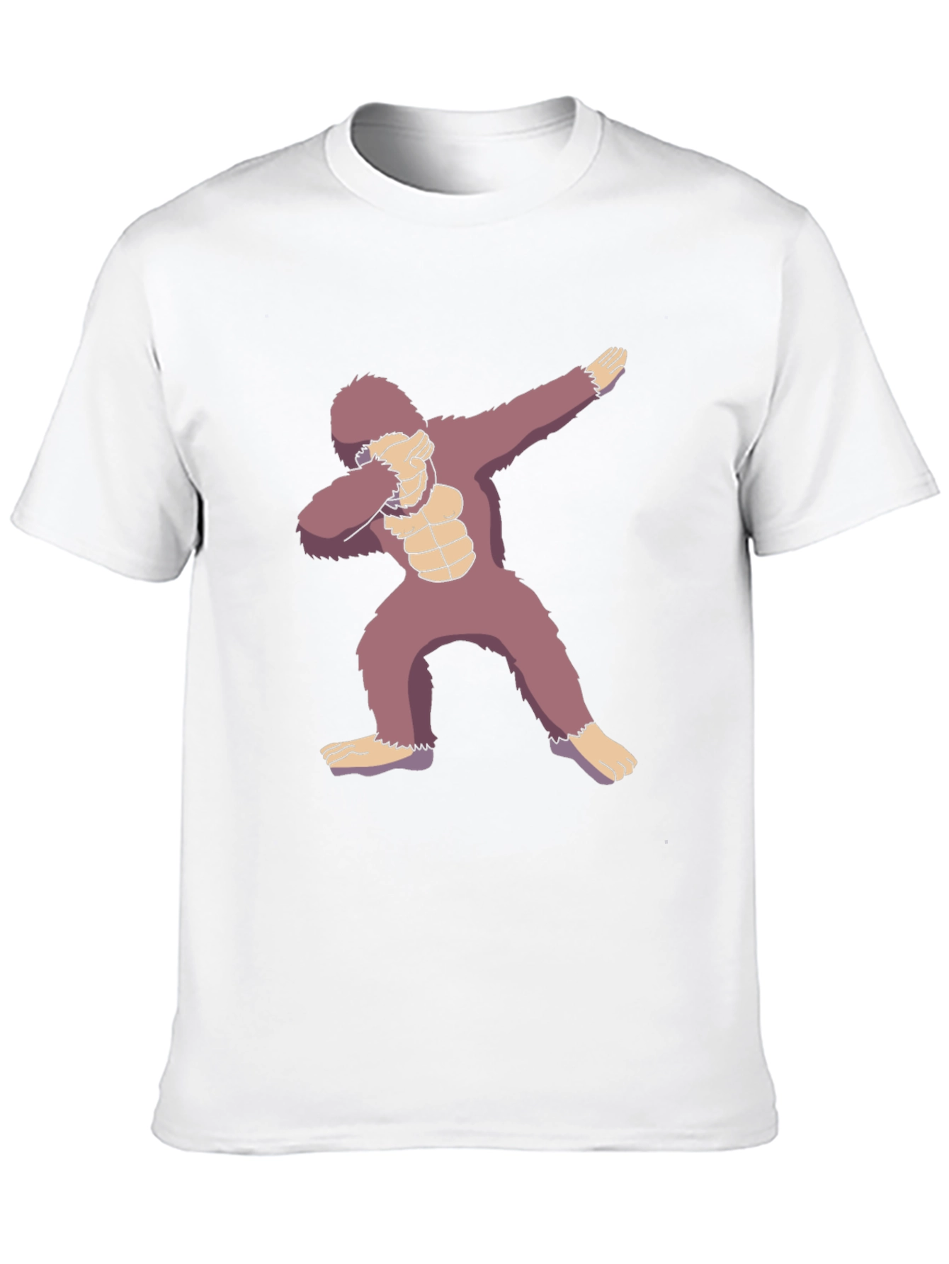 Dabbing Gorilla Graphic Tee - Funny Animal T-Shirt